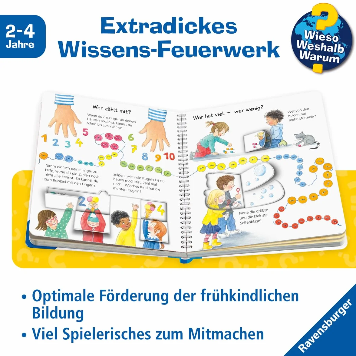 Wieso? Weshalb? Warum? Sonderband junior: Kennst du Formen, Farben, Gegensätze, Zahlen?