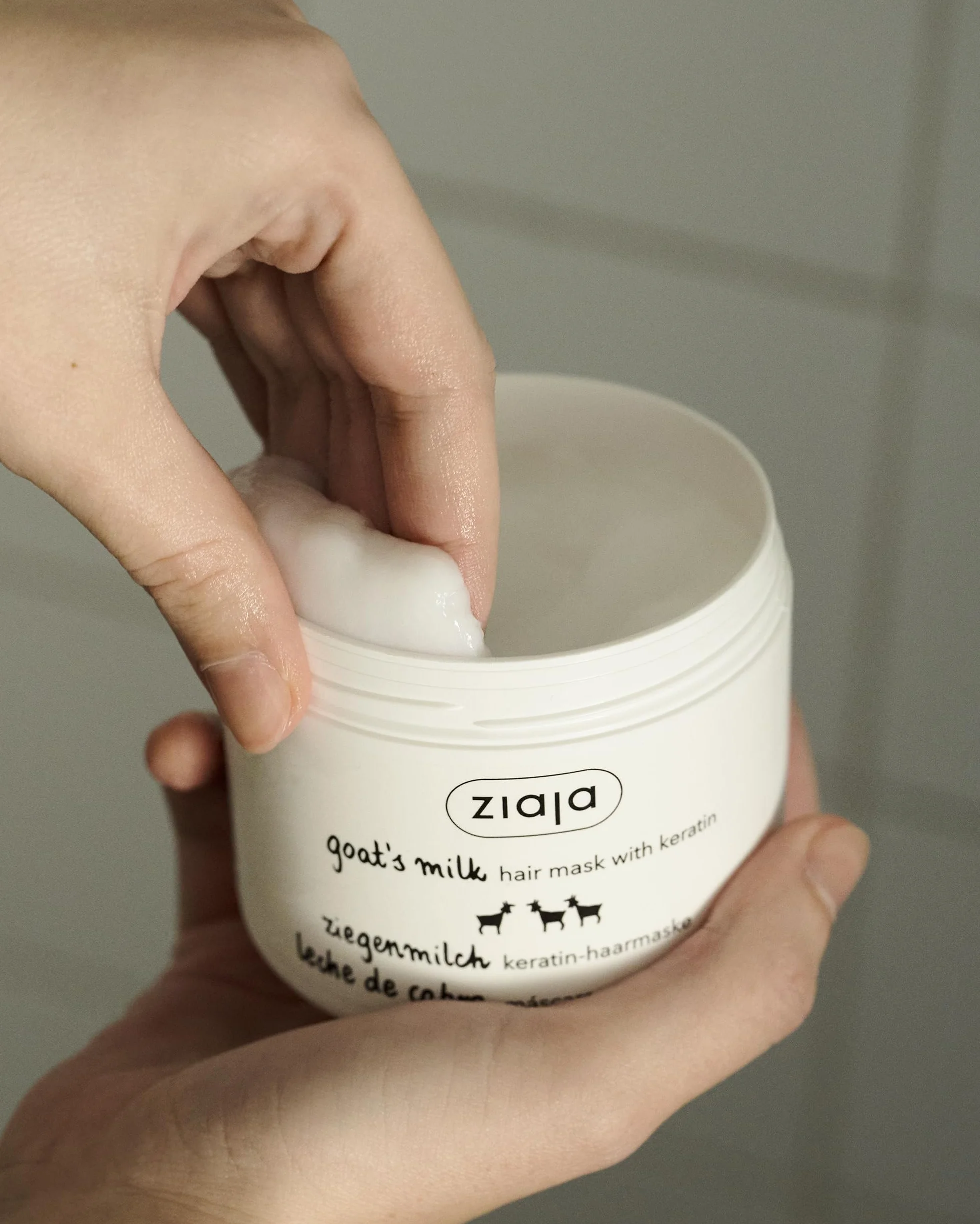 Ziaja maseczka do włosów z kozim mlekiem, 200 ml