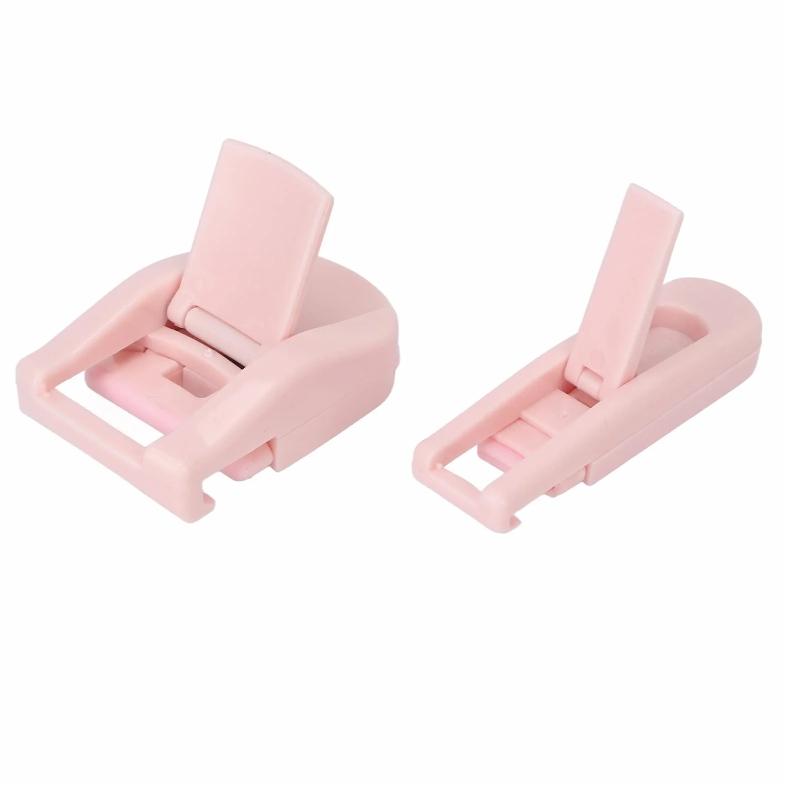 Aramox Mini Lash Curler, Przenośna Lekka Curler Rzęs, Ulepszony Efekt 3D z Wymiennym Silikonowym Paskiem do Podróży i Urody (PINK)