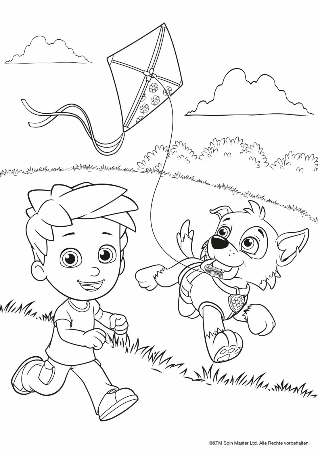 PAW Patrol Kindergartenheft: Mein liebster Malblock: Mehr als 60 großflächige Malvorlagen | mit Rubble, Marshall und Co. für Kinder ab 3 Jahren