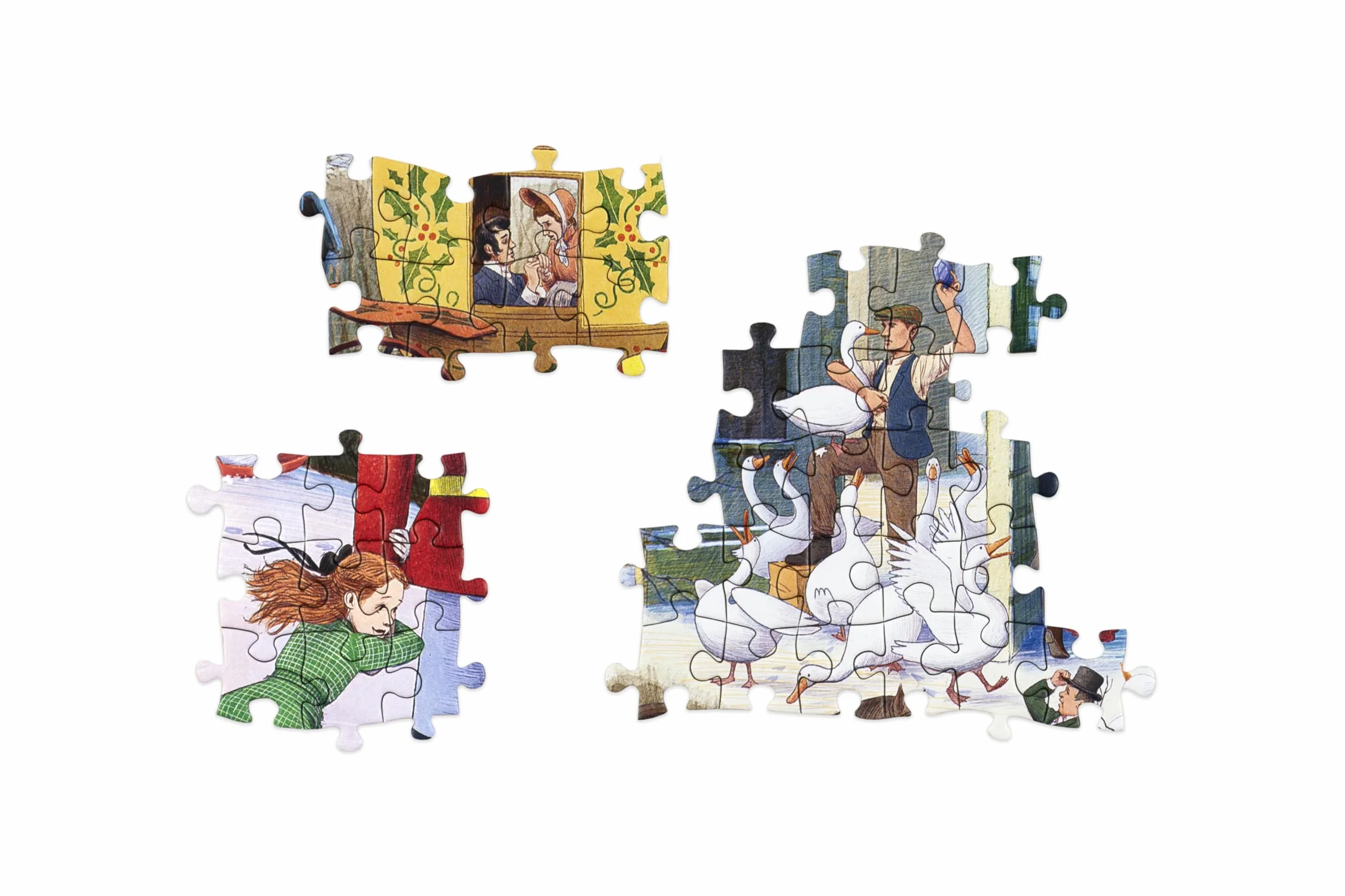 A Book Lover´s Christmas: 1000-piece jigsaw puzzle