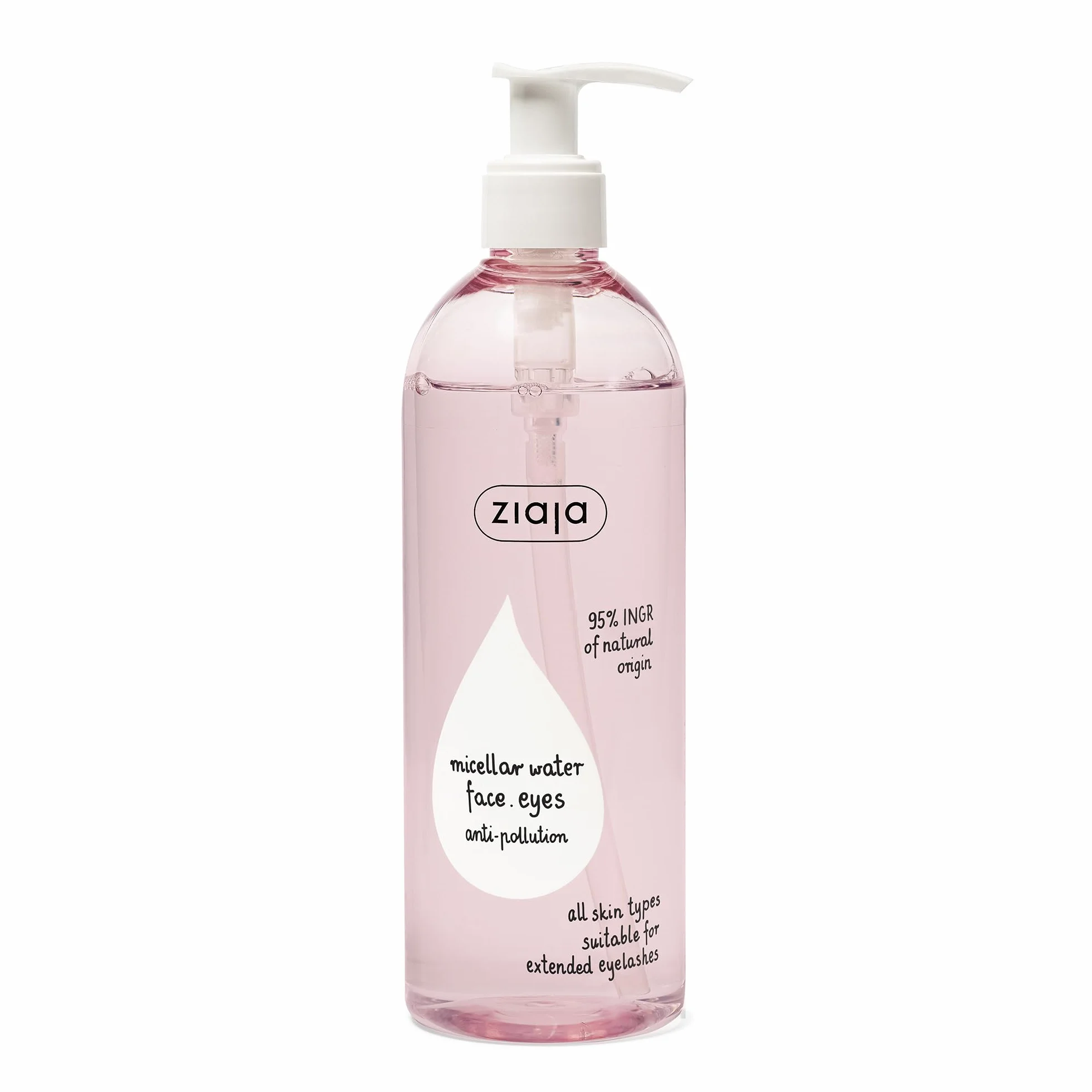 Ziaja Woda Micelarna do twarzy i oczu 390Ml 390 ml
