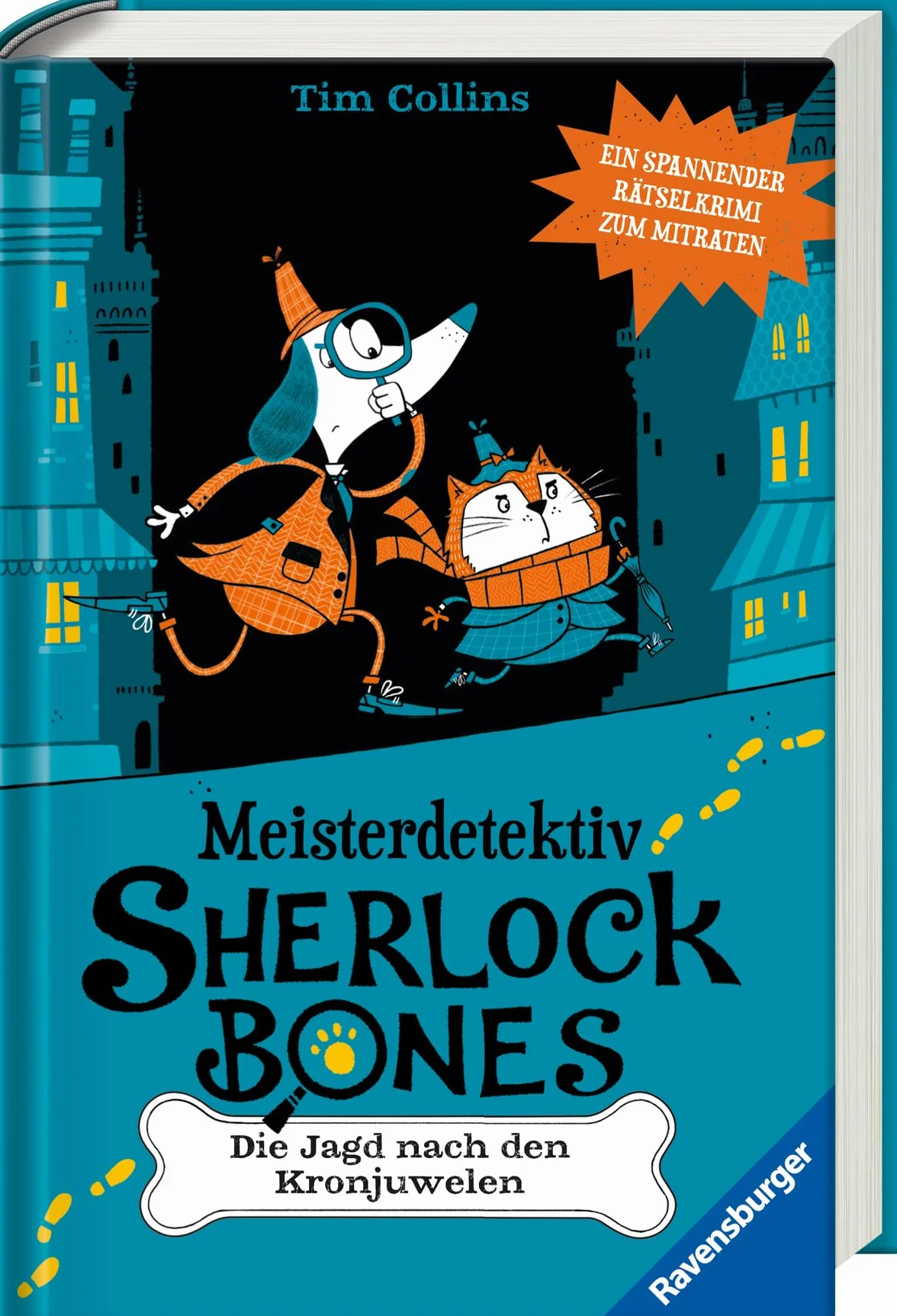 Meisterdetektiv Sherlock Bones. Spannender Rätselkrimi zum Mitraten, Bd. 1: Die Jagd nach den Kronjuwelen