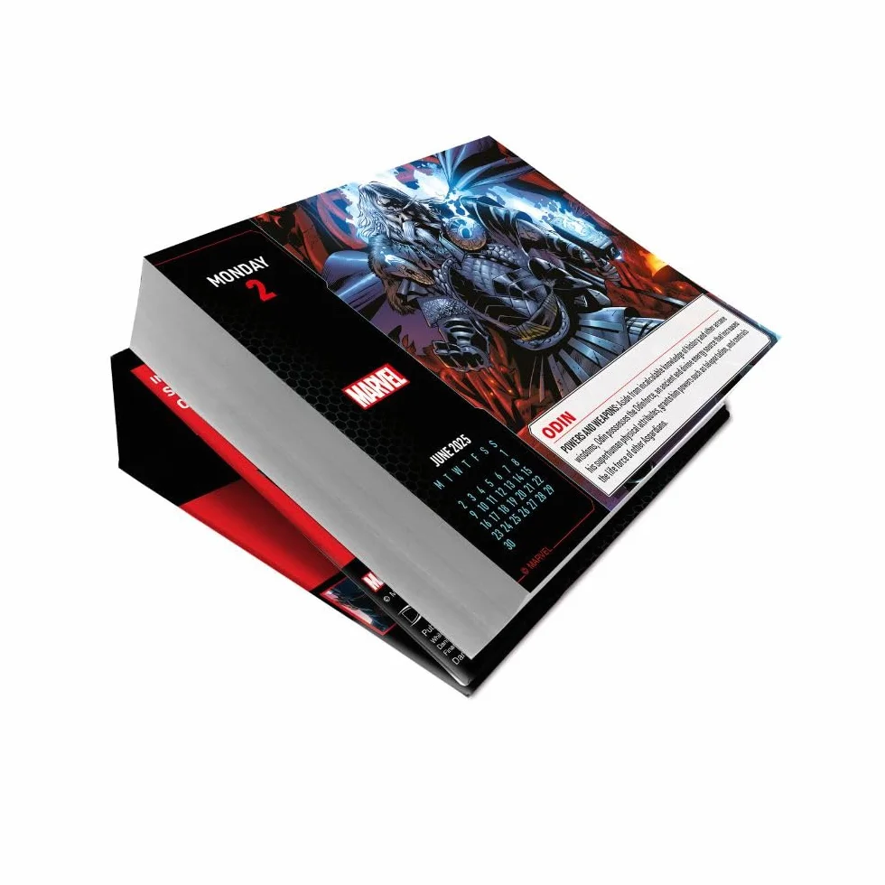 Marvel Desk Block Calendar 2025: Original Danilo-Tagesabreißkalender [Kalendar]