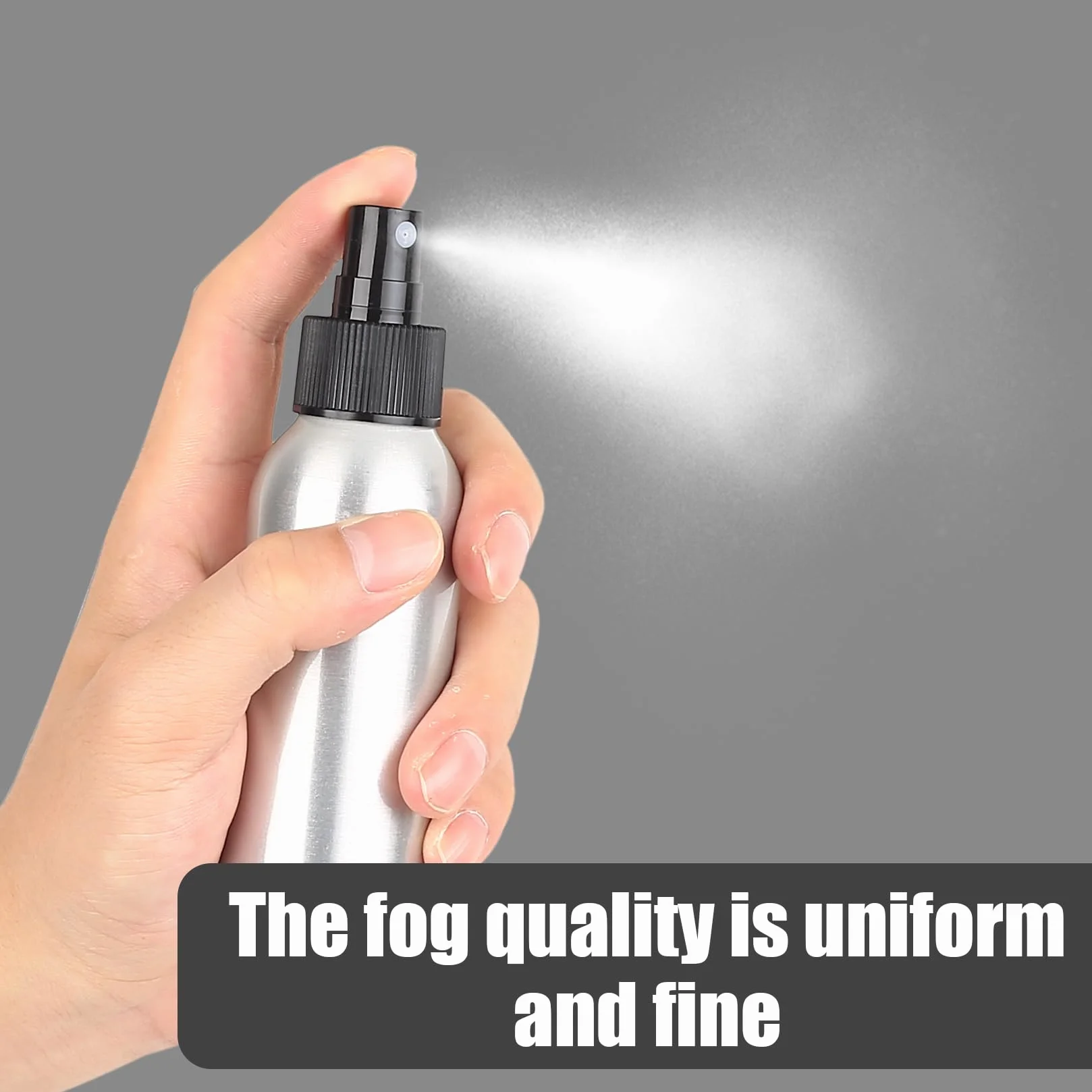 Aluminiowy Atomizer 100ml 5 Sztuk Puste Butelki z Rozpylaczem do Kosmetyków