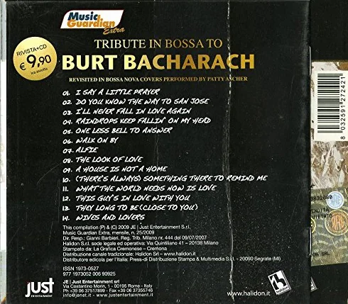 Tribute In Bossa To Burt Bacharach
