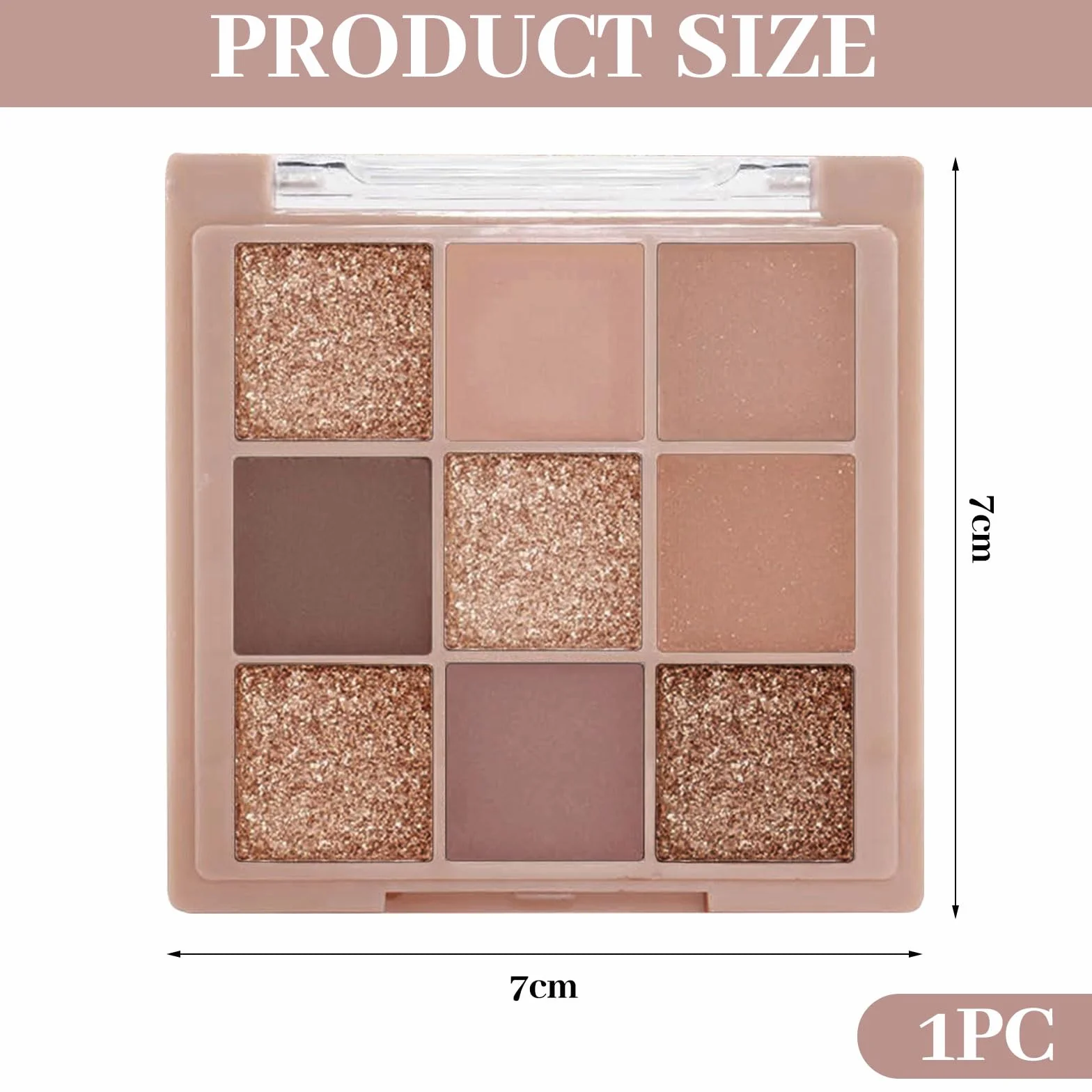 Paleta cieni do powiek 9 odcieni nude naturalne trwałe #05