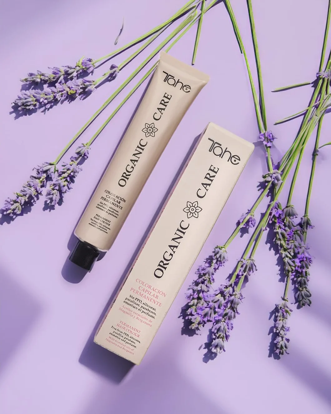 Tahe Organic Care trwały barwnik do włosów, nie. 100.01 Platinum Natural Ash Blonde, 100 ml