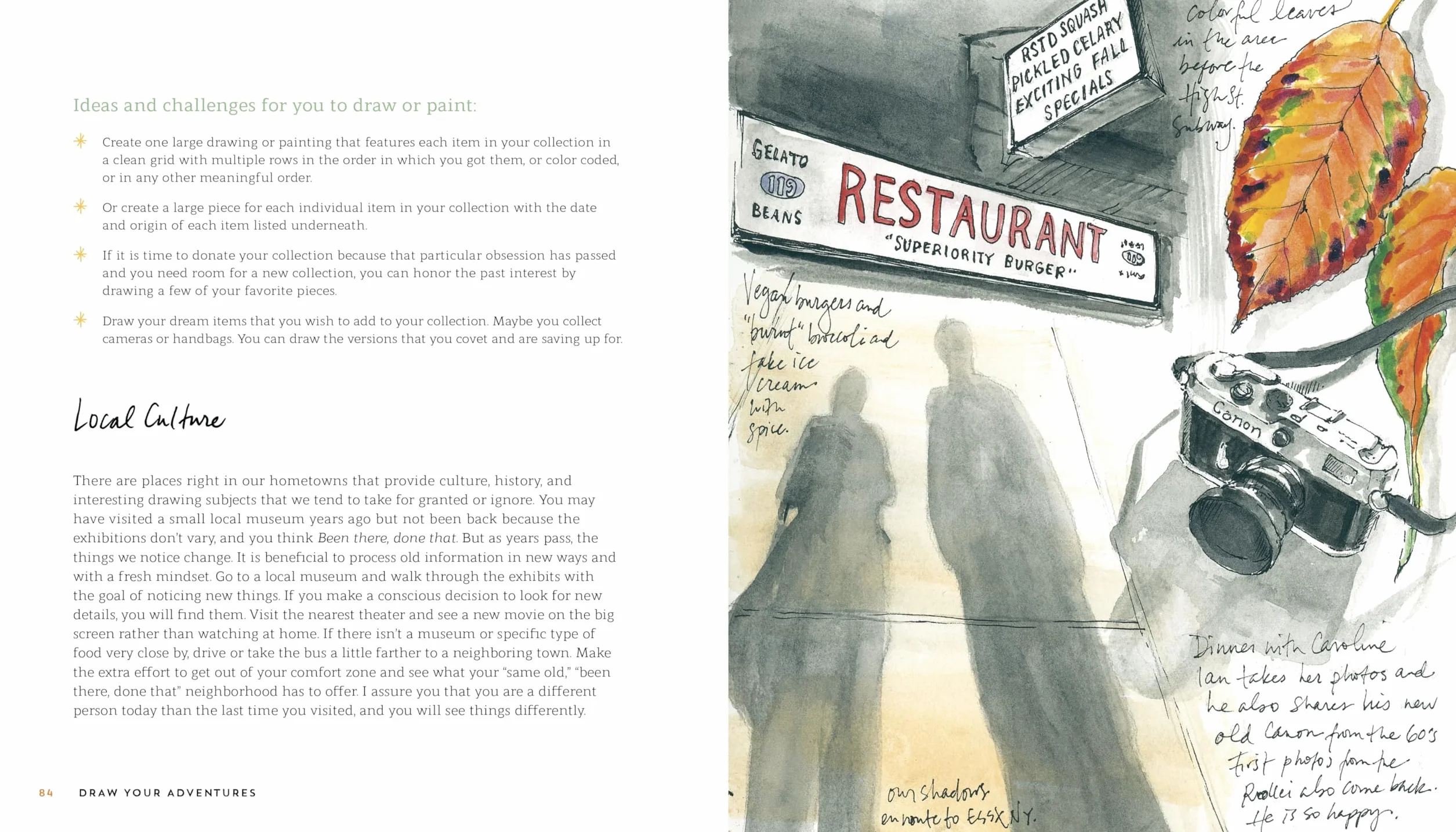 Draw Your Adventures: Making Art to Celebrate Everyday Experiences and Travels Near and Far
