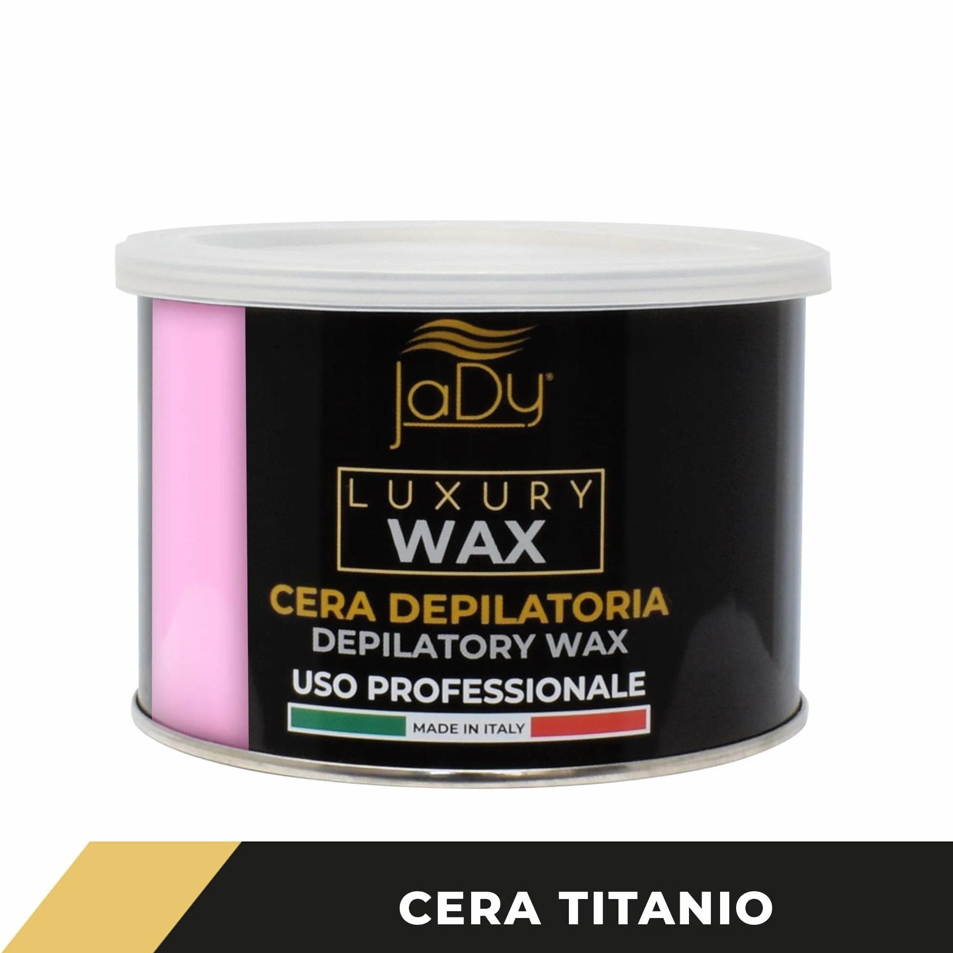Tytanowy wosk do depilacji różowy 400 ml do profesjonalnego zastosowania