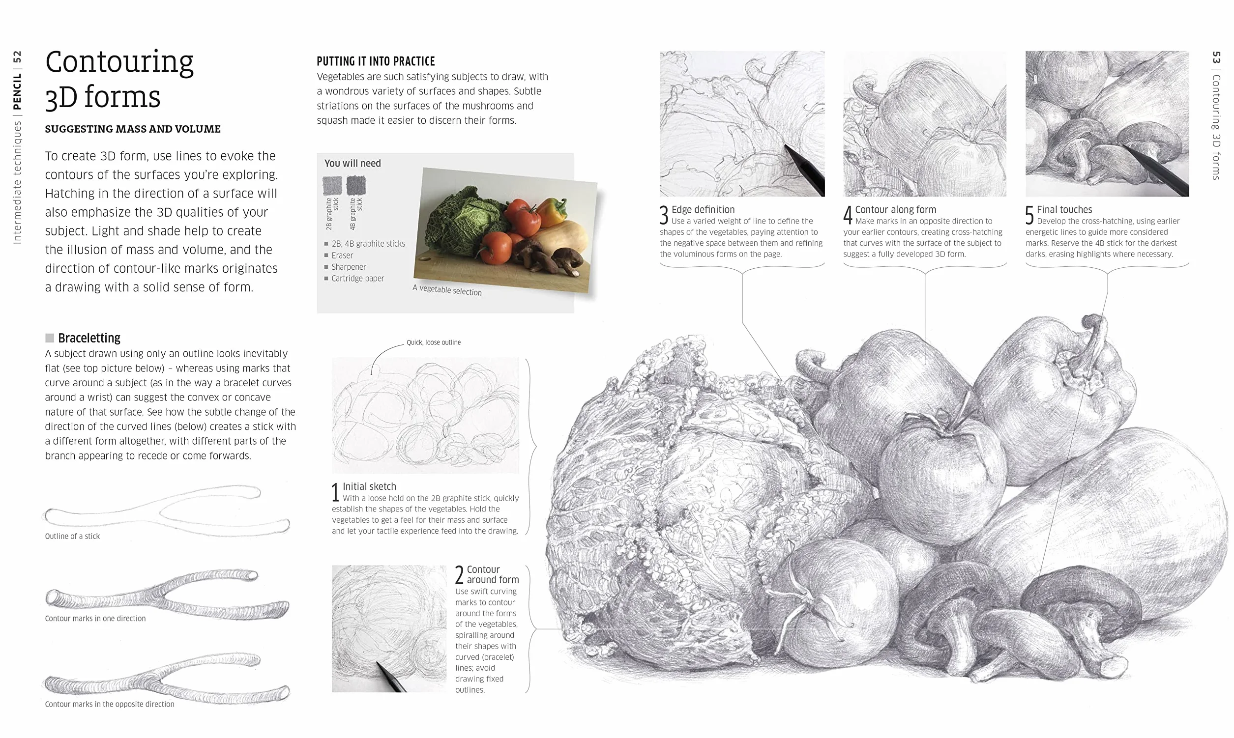 Artists Drawing Techniques: Discover How to Draw Landscapes, People, Still Lifes and More, in Pencil, Charcoal, Pen and Pastel