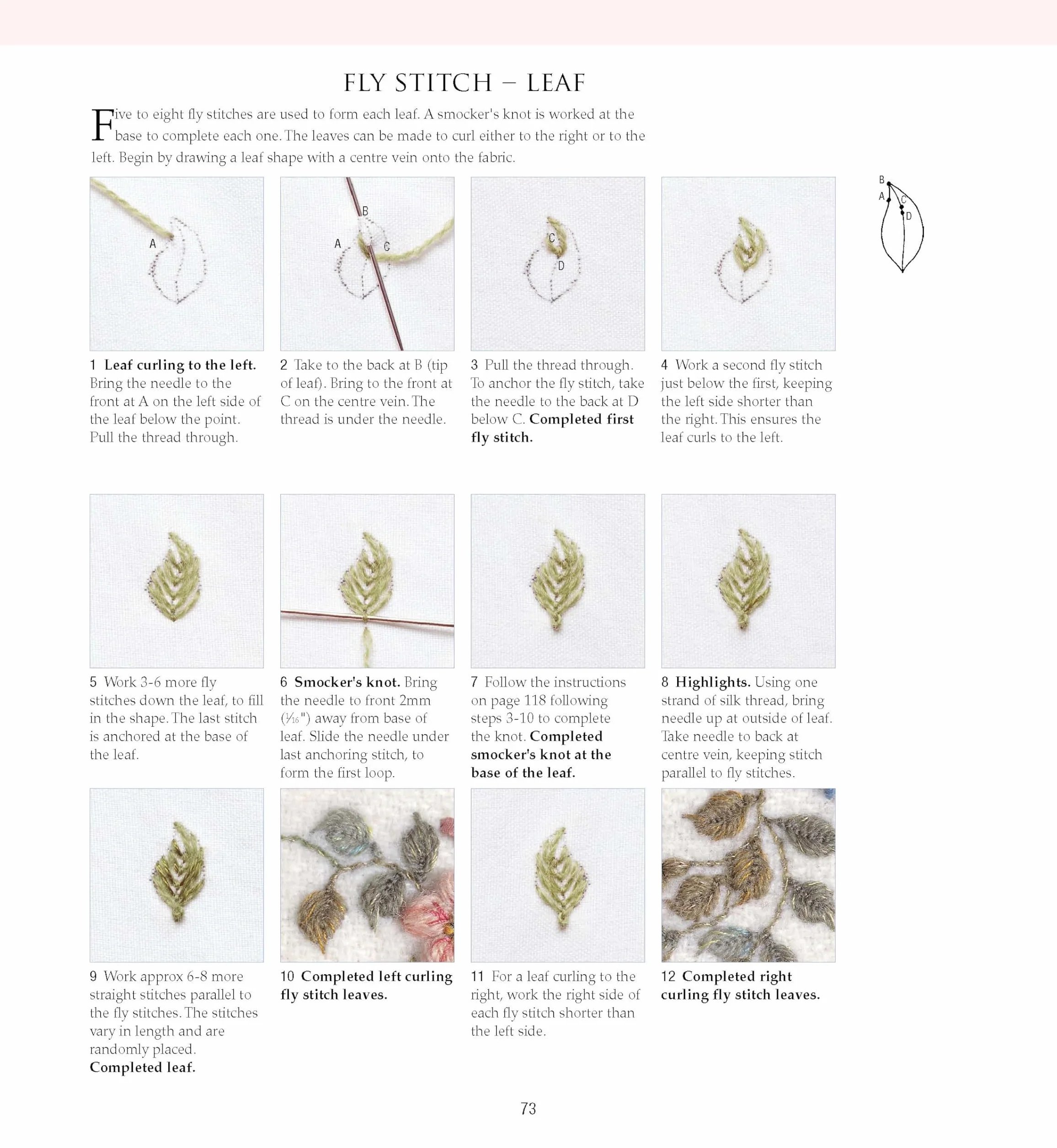 A-Z of Embroidery Stitches: A Complete Manual for the Beginner Through to the Advanced Embroiderer