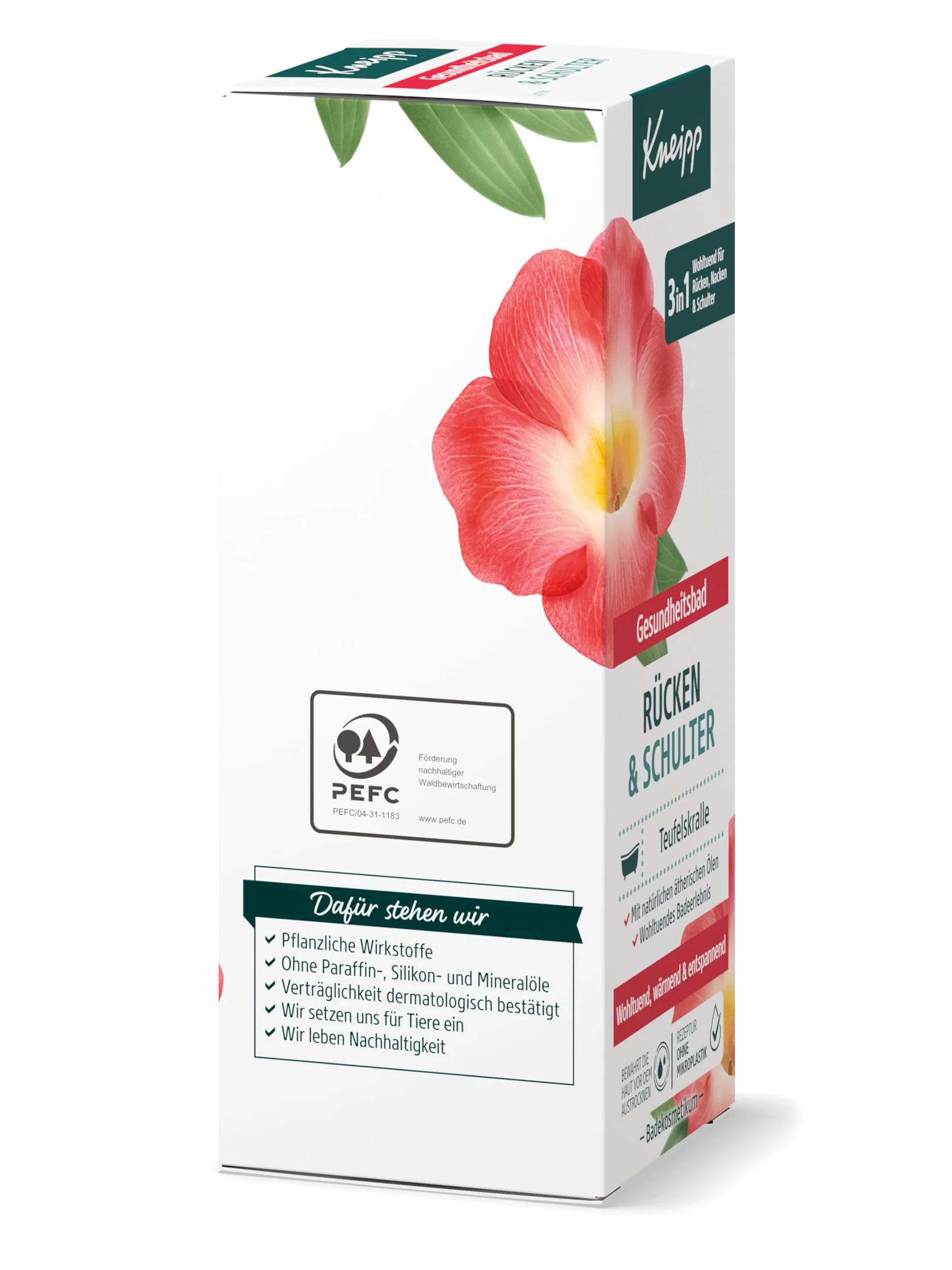Kneipp Kąpiel zdrowotna na plecy i ramiona z ekstraktem z diabelskiego pazura 100 ml