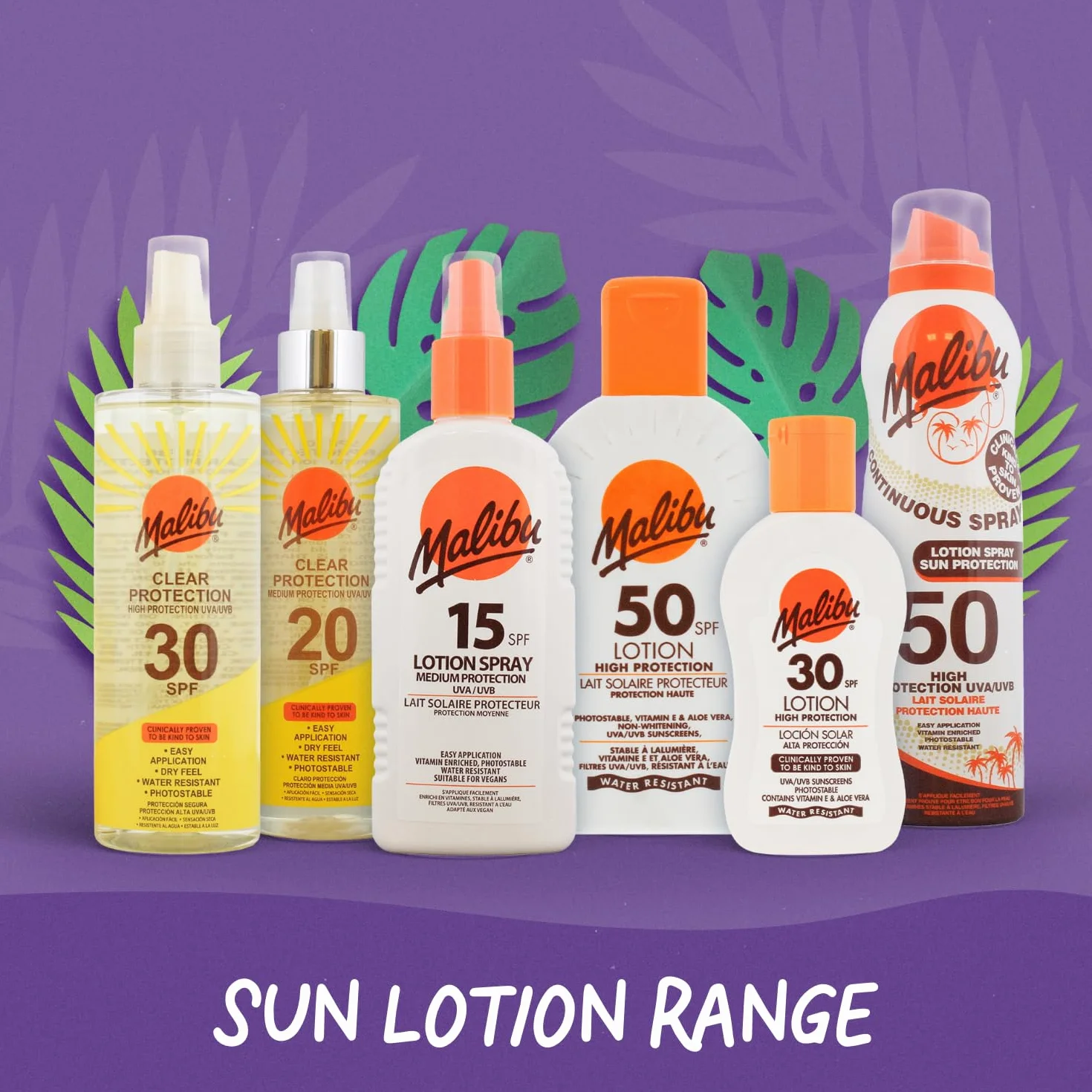 Malibu Zonnebrand Lotion SPF 30 200 ml