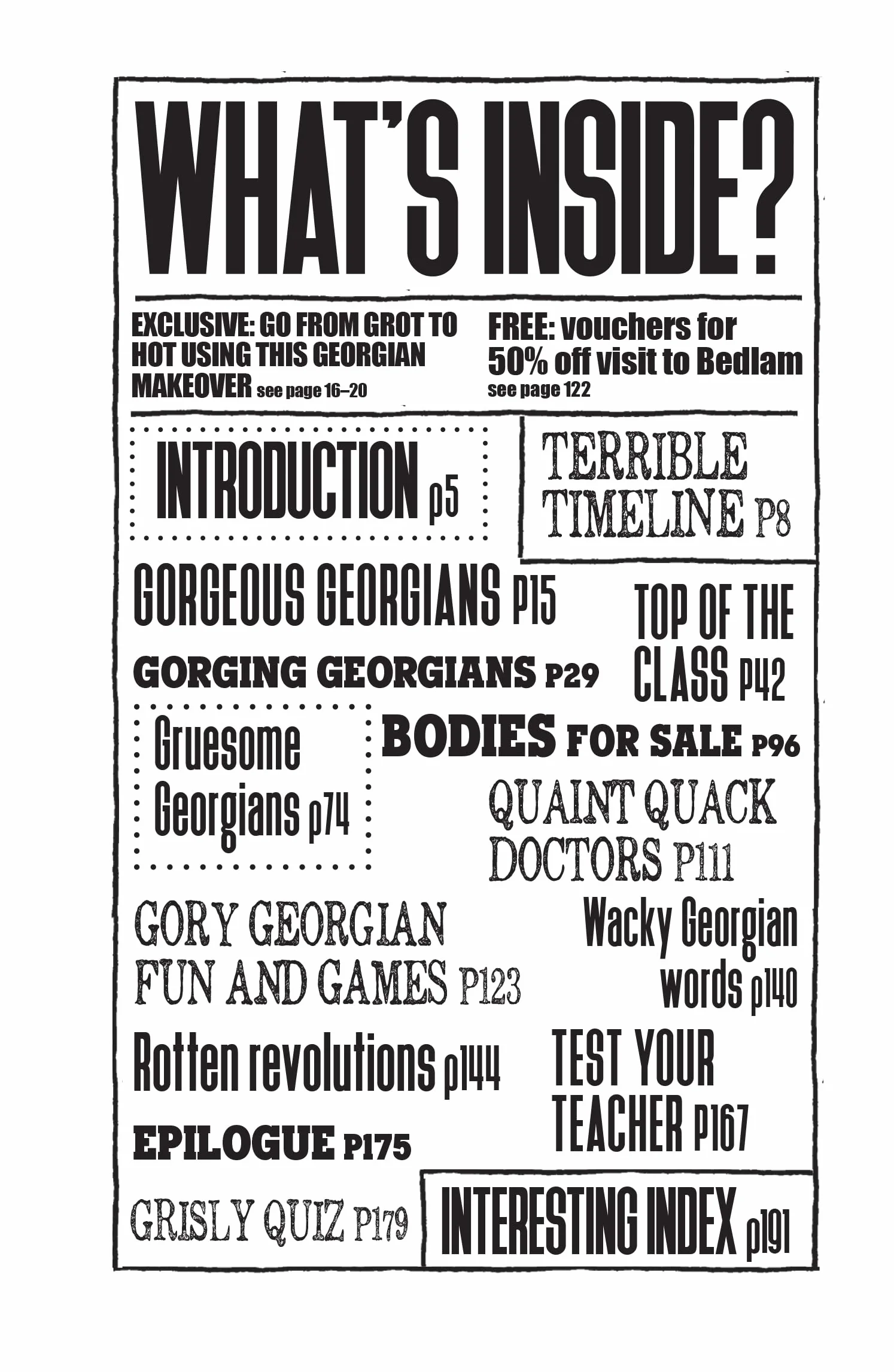 Gorgeous Georgians (newspaper edition)