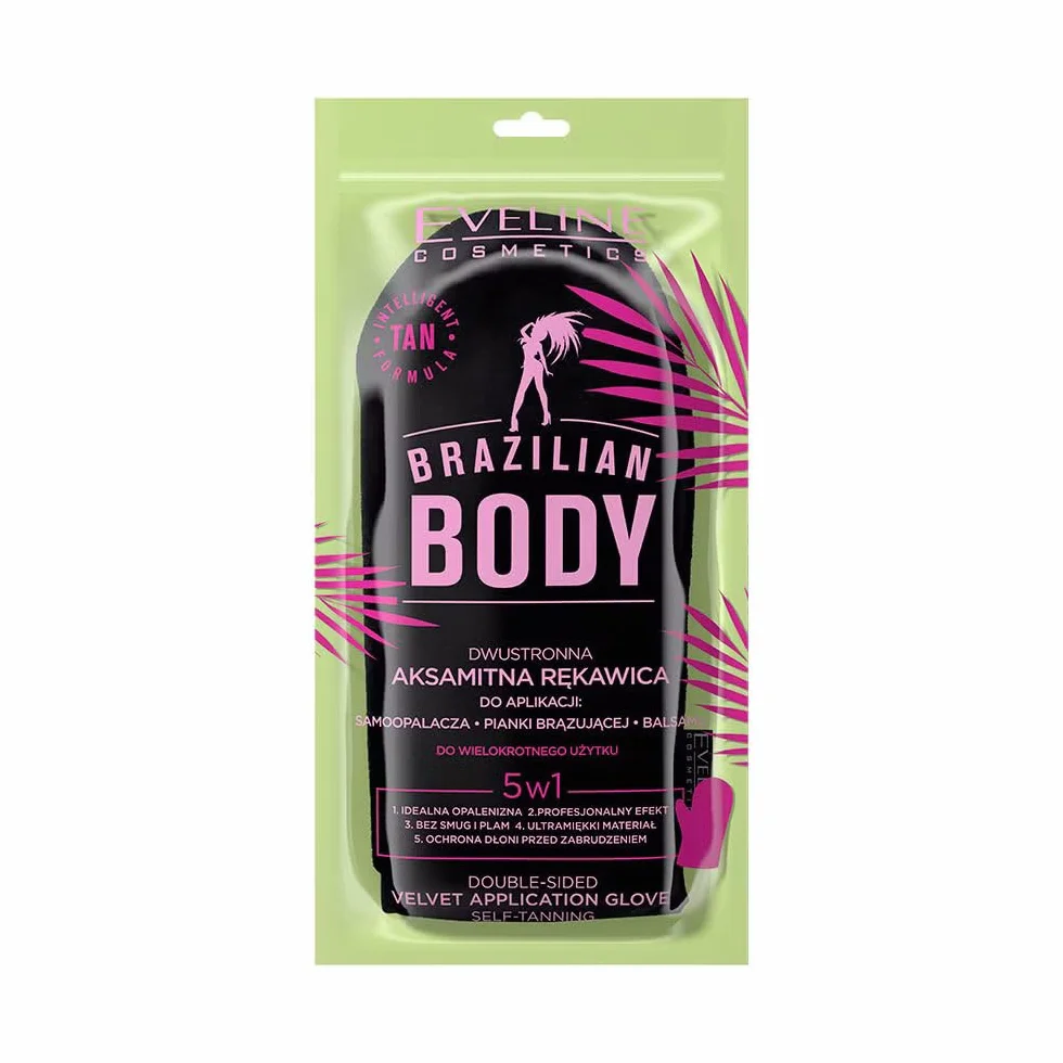 Eveline Cosmetics Brazilian Body Dwustronna aksamitna rękawica