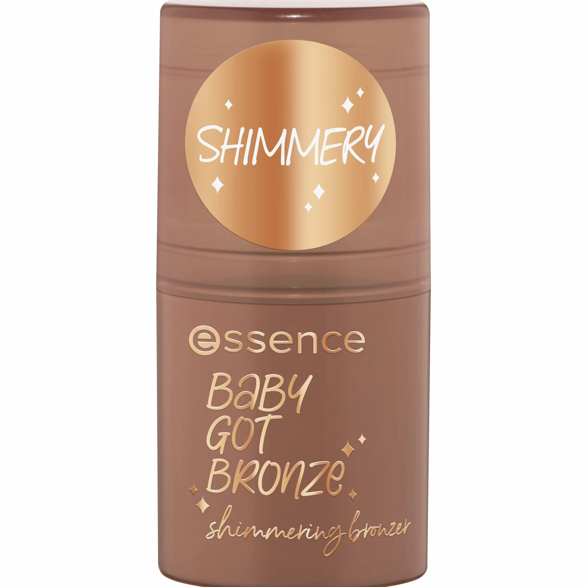 essence Połyskujący bronzer BABY GOT BRONZE, natychmiastowy wynik, naturalny, mieniący się (5.5g)
