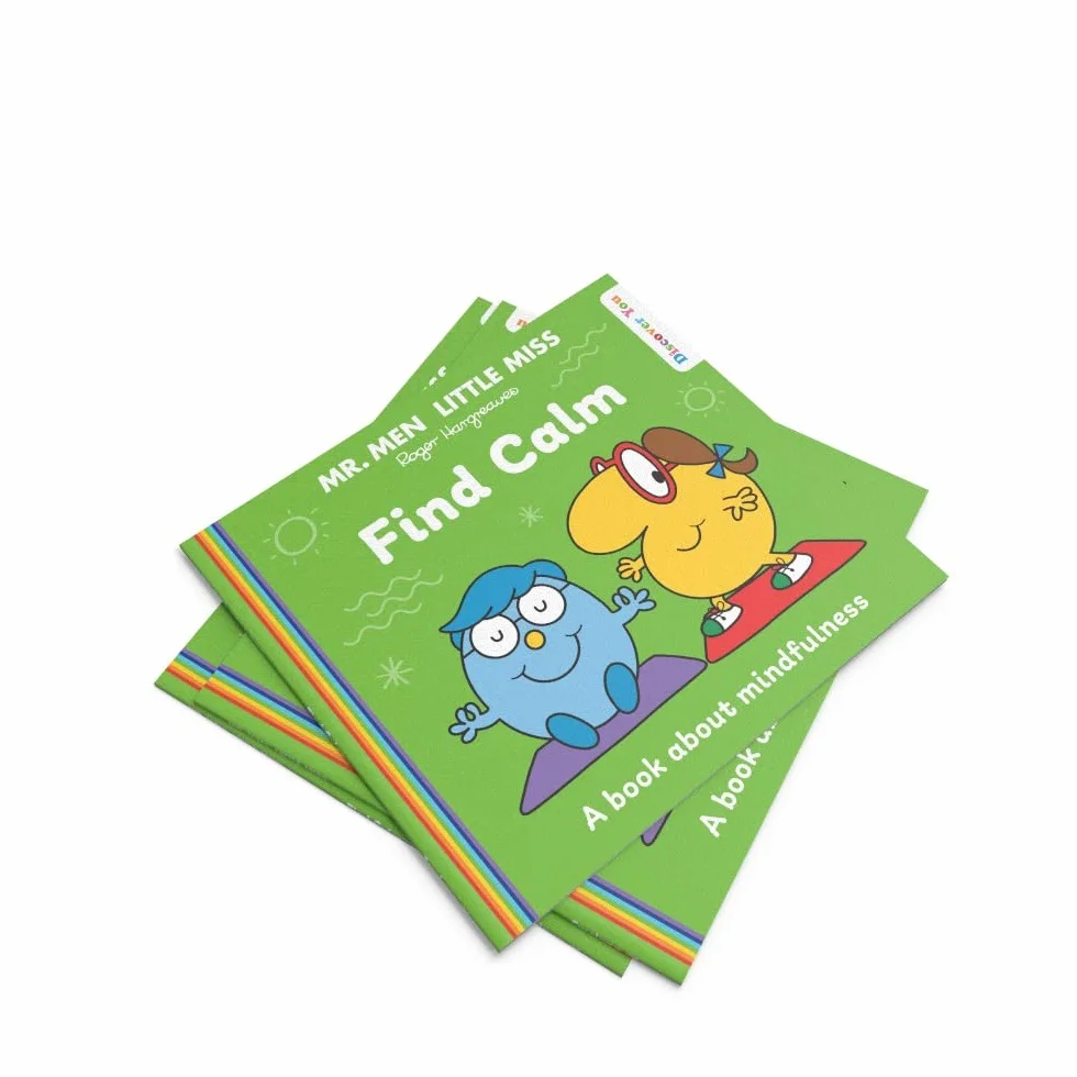 Mr. Men Little Miss: Find Calm: A New Book for 2023 about Mindfulness from the Classic Illustrated Children’s Series about Feelings