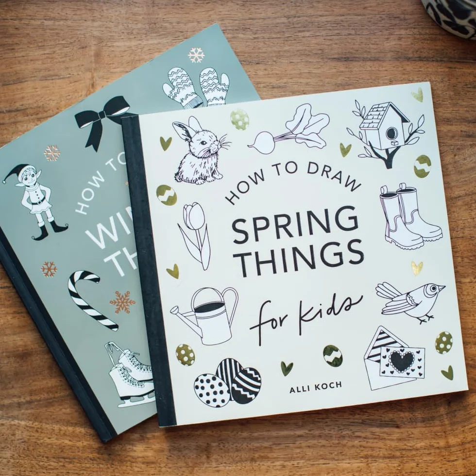 Spring Things: How to Draw Books for Kids with Easter Eggs, Bunnies, Flowers, an d More: 8