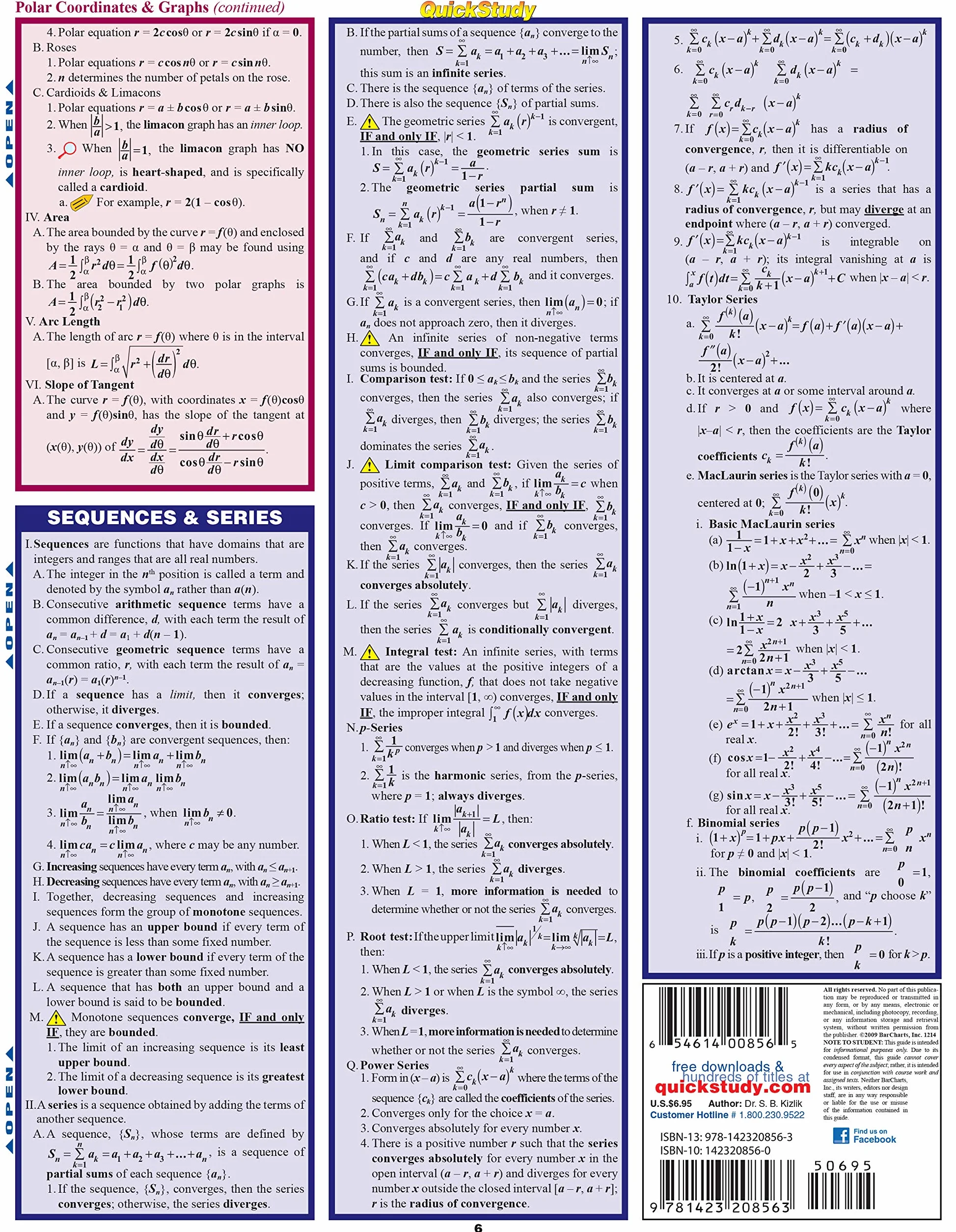 Calculus Equations & Answers