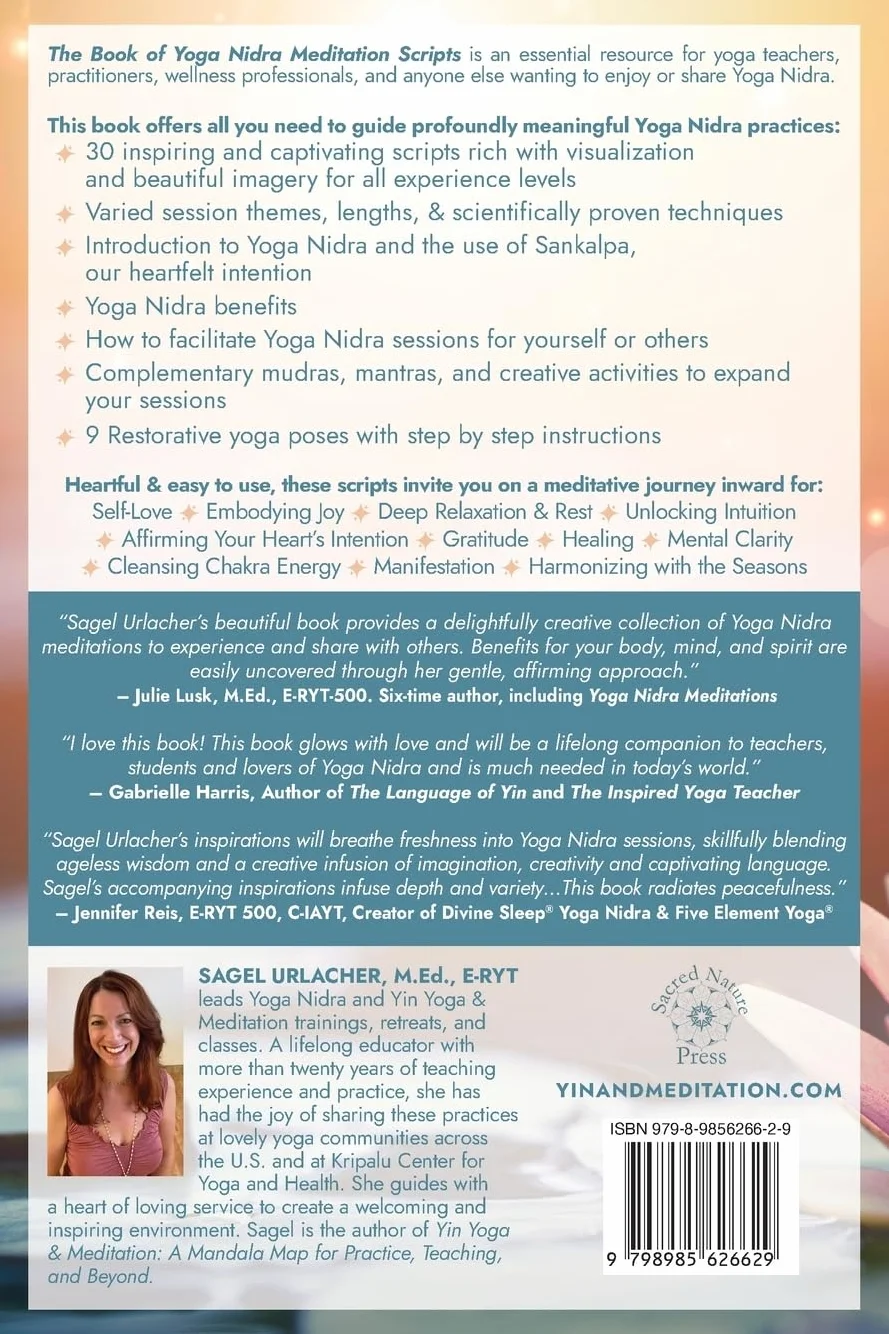 The Book of Yoga Nidra Meditation Scripts: 30 Yoga Nidra Scripts for Deep Relaxation, Inner Peace, & Manifesting Your Joy