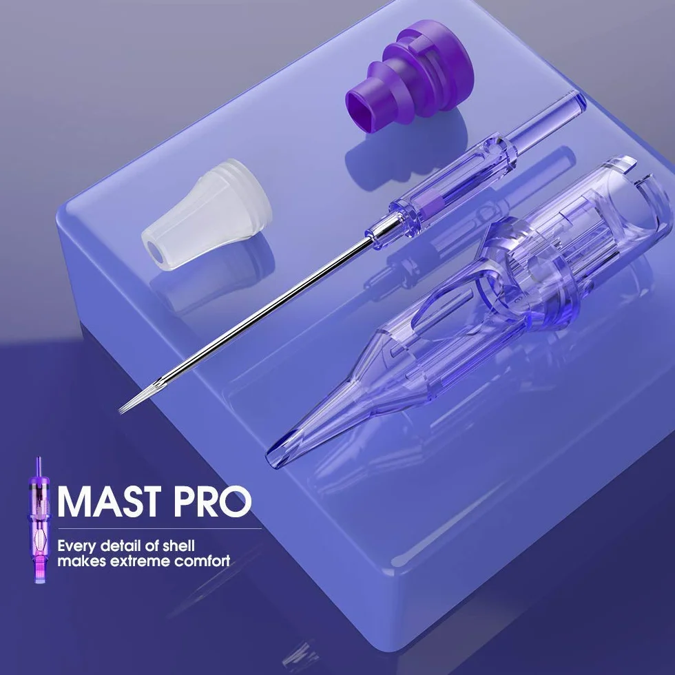 Mast Pro Tattoo Cartridge Needles 20Pieces #10 0.30 Standard Round Liner Microblading Tattoo Needle Cartridge