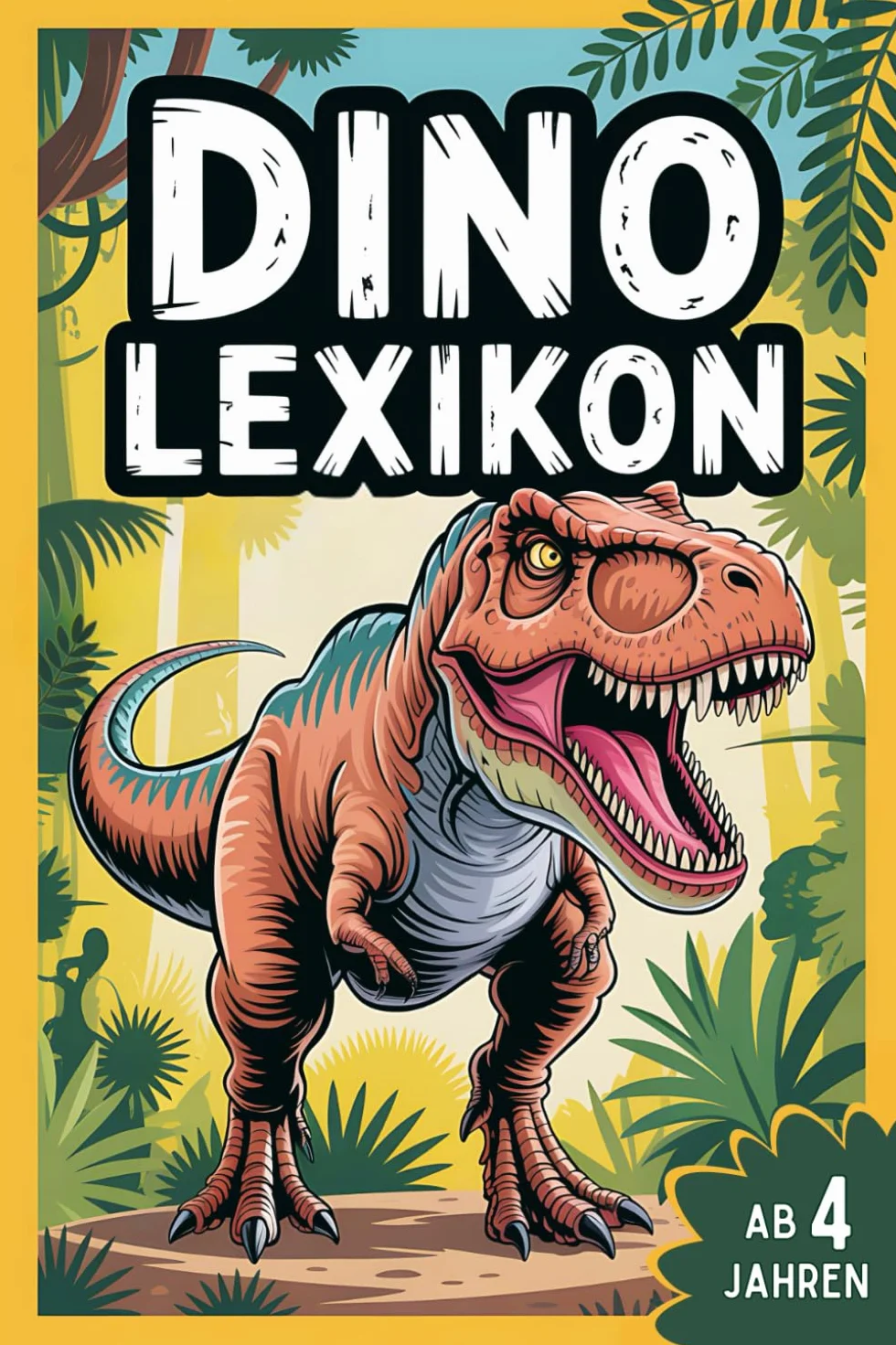 Dinolexikon für Kinder – Mein erstes Dinosaurier Buch von A bis Z: Das bunte Vorlesebuch zum gemeinsamen Entdecken I Mit spannenden Fakten und ... I Dino Buch für Kinder ab 4 Jahre