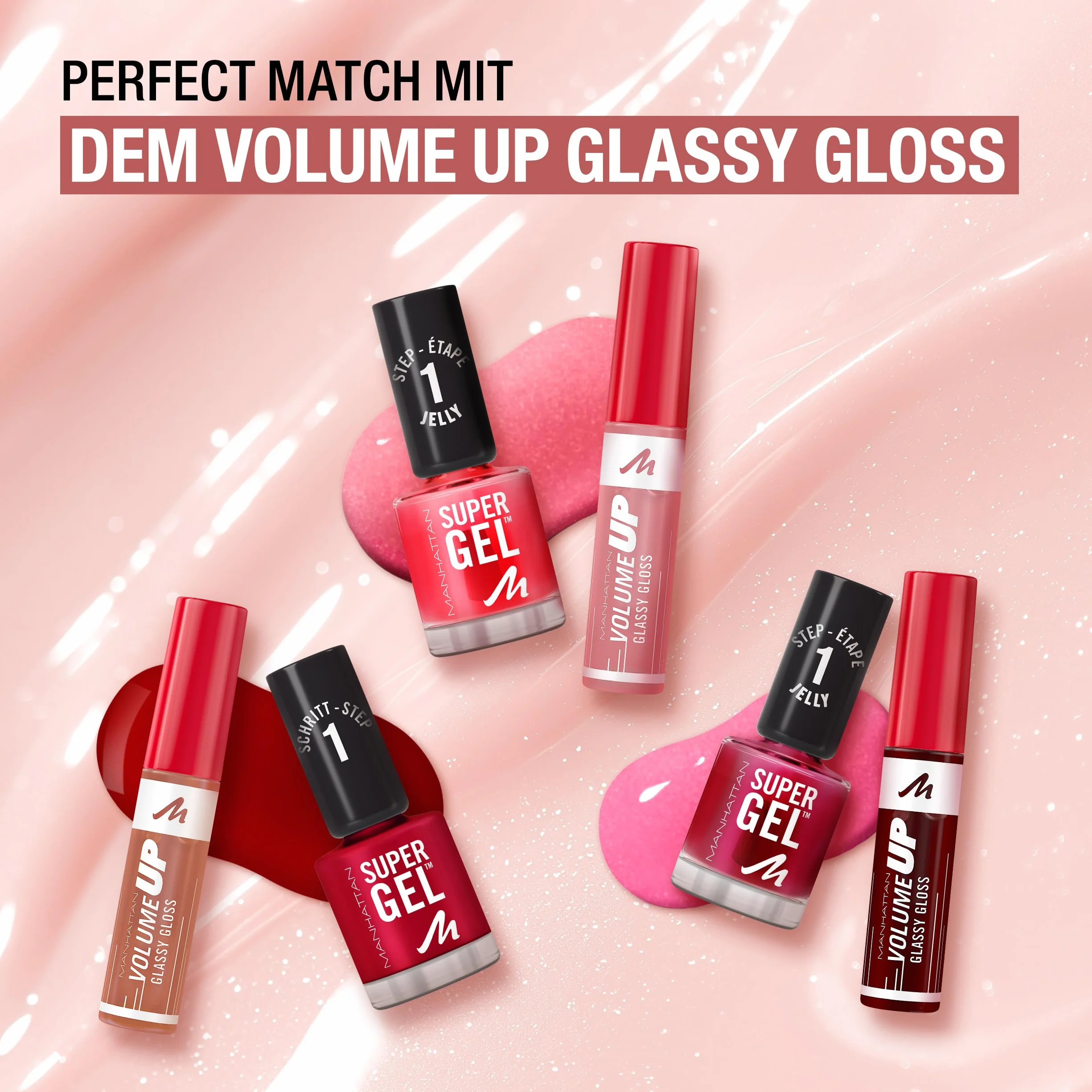 Manhattan Super Gel Top Coat Lakier do Paznokci Clear 12 ml