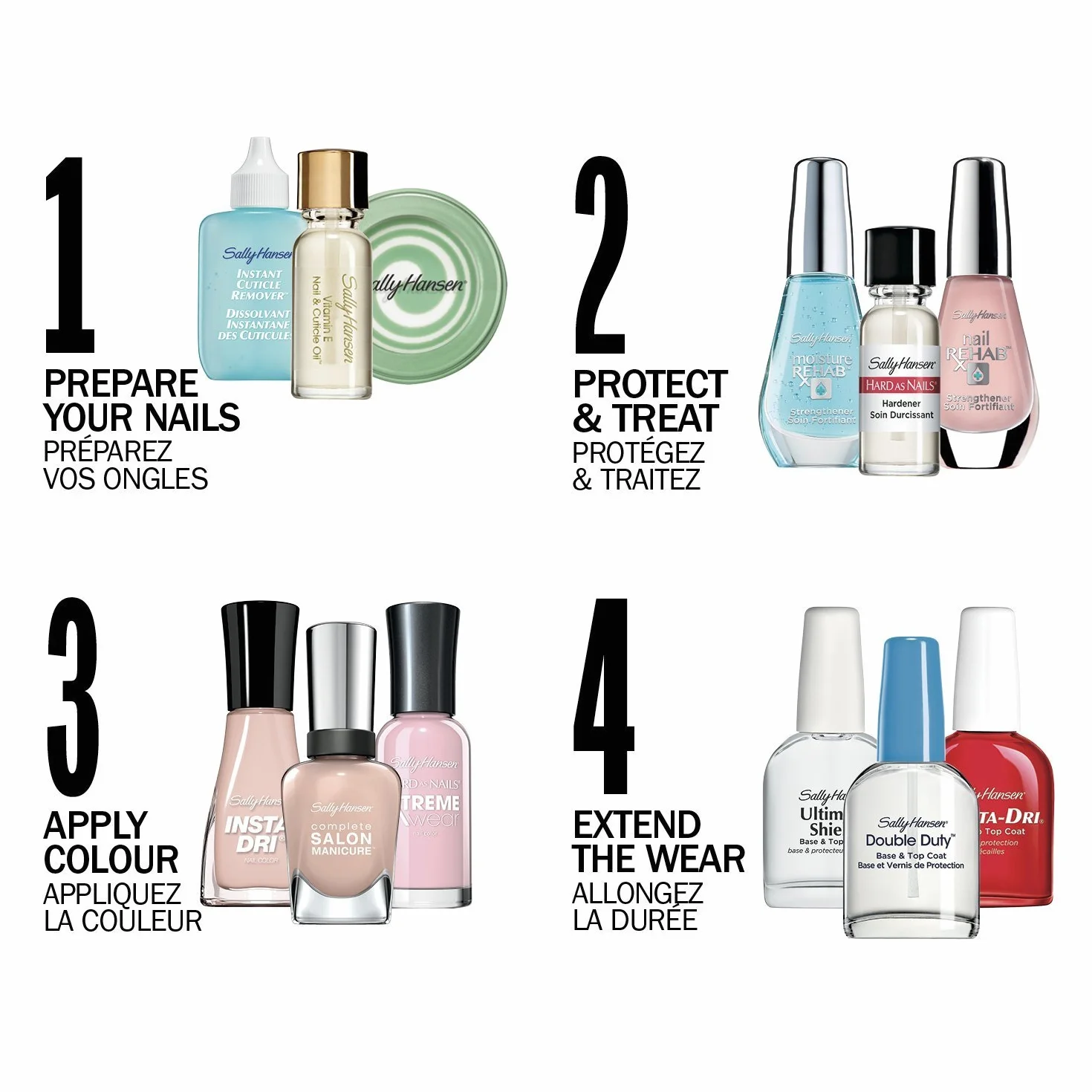 Sally Hansen Insta-Dri lakier antyodpryskowy, 13,3 ml