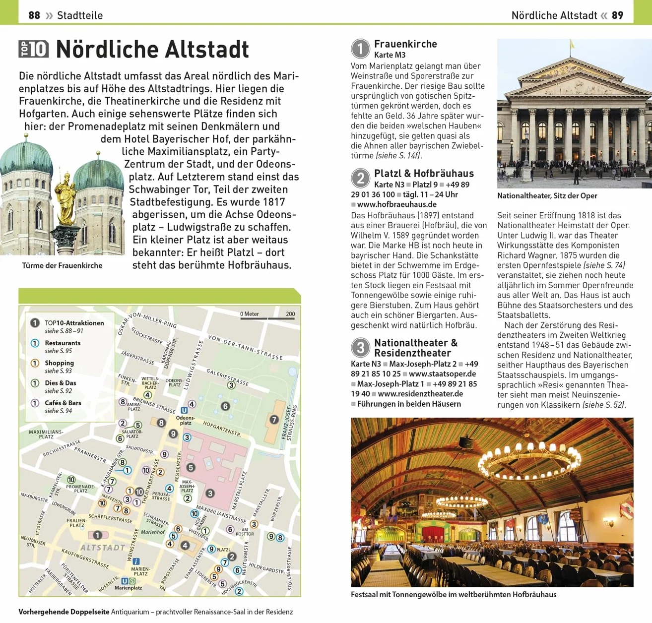 TOP10 Reiseführer München: TOP10-Listen zu Highlights, Themen und Stadtteilen mit wetterfester Extra-Karte. Von Reisenden. Für Reisende.