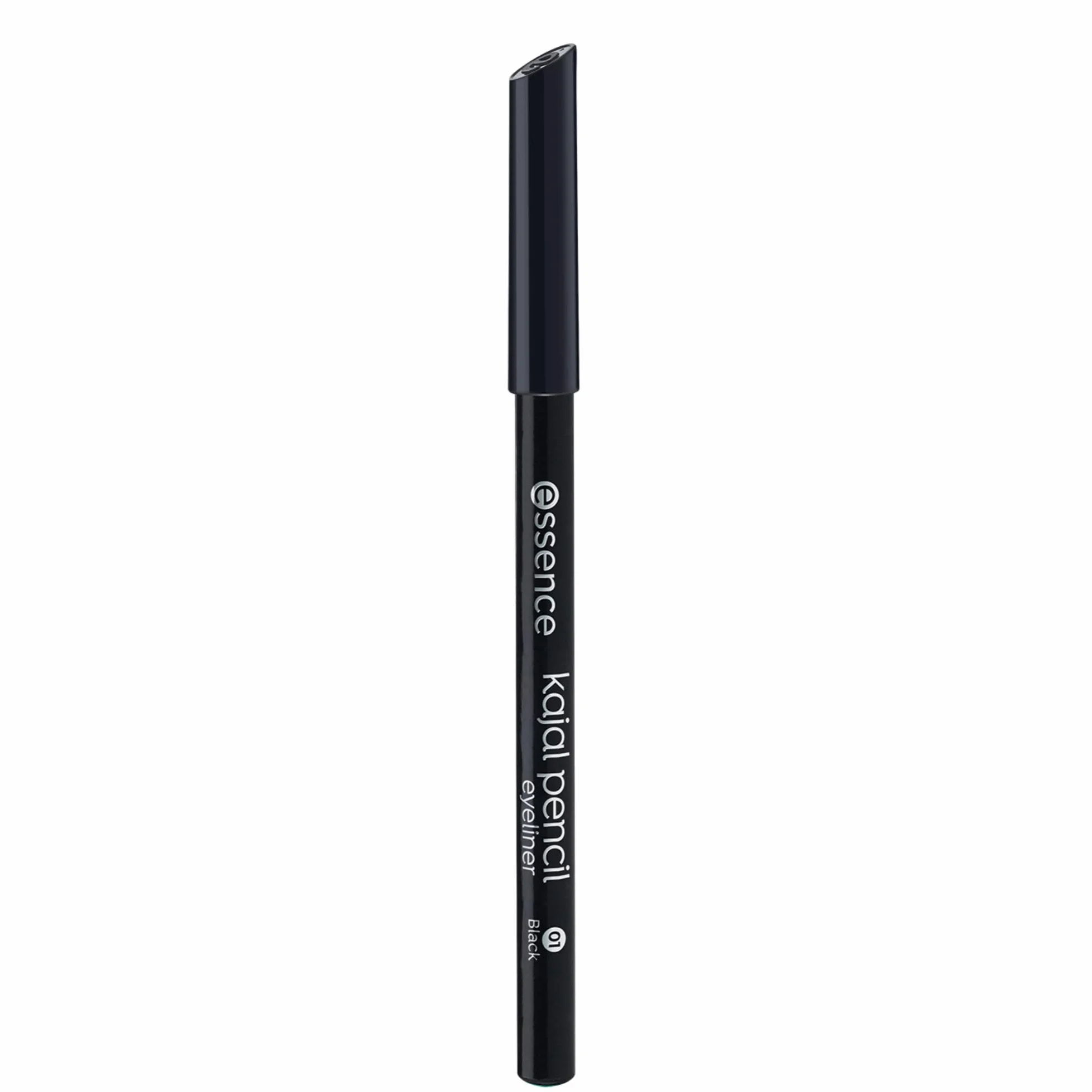 essence kajal ołówek kajal, 01, czarny, trwały, definiujący, wegański, bez mikrocząstek, 5 sztuk (5 x 1 g)