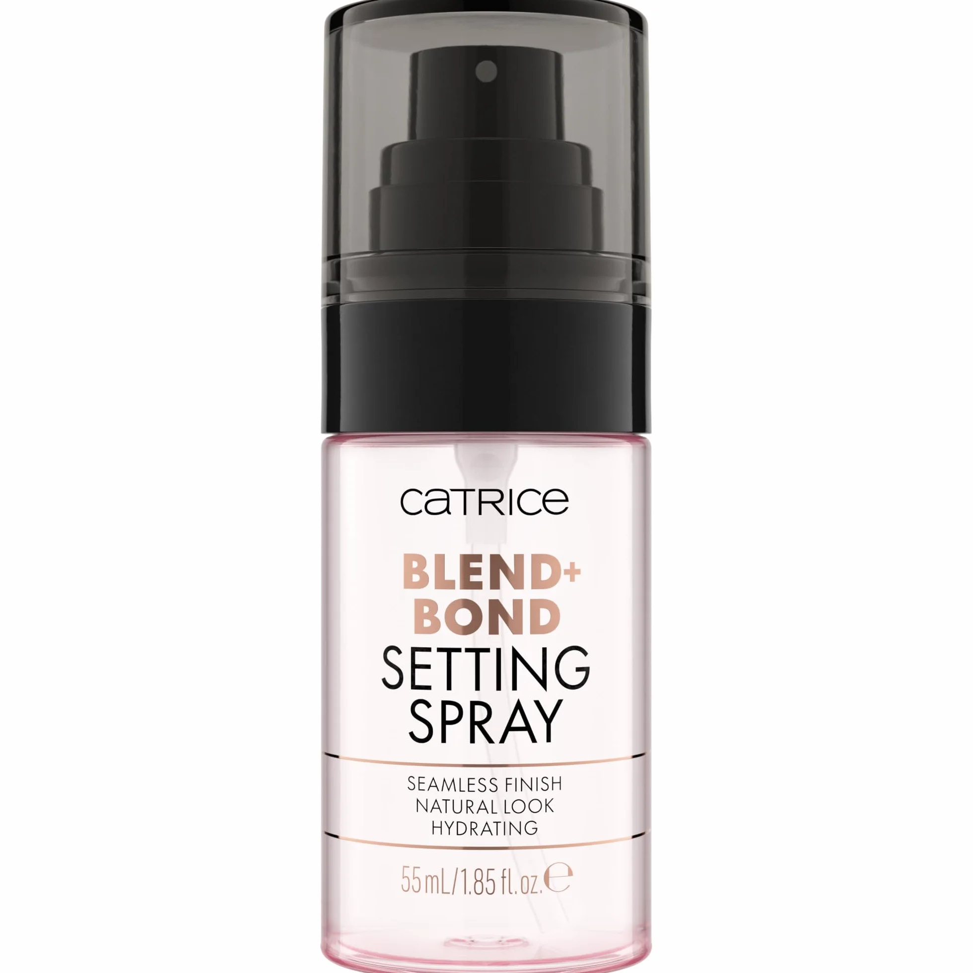 Catrice Spray utrwalający makijaż Blend + Bond, nawilżanie, podkład, orzeźwianie, naturalny (55ml)