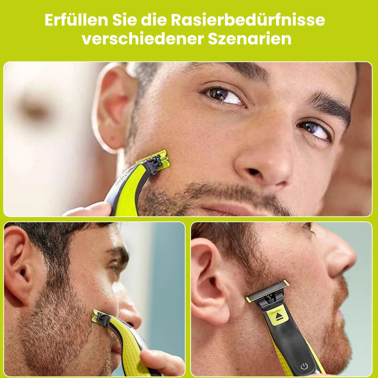Wymienne ostrza do OneBlade Philips 4-pak ze stali nierdzewnej
