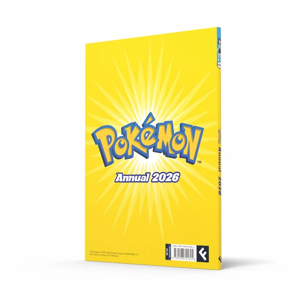 Pokémon Annual 2026: Packed with action and adventure, this is the perfect gift for Pokémon fans ages 6 years and over. BRAND NEW and OFFICIAL