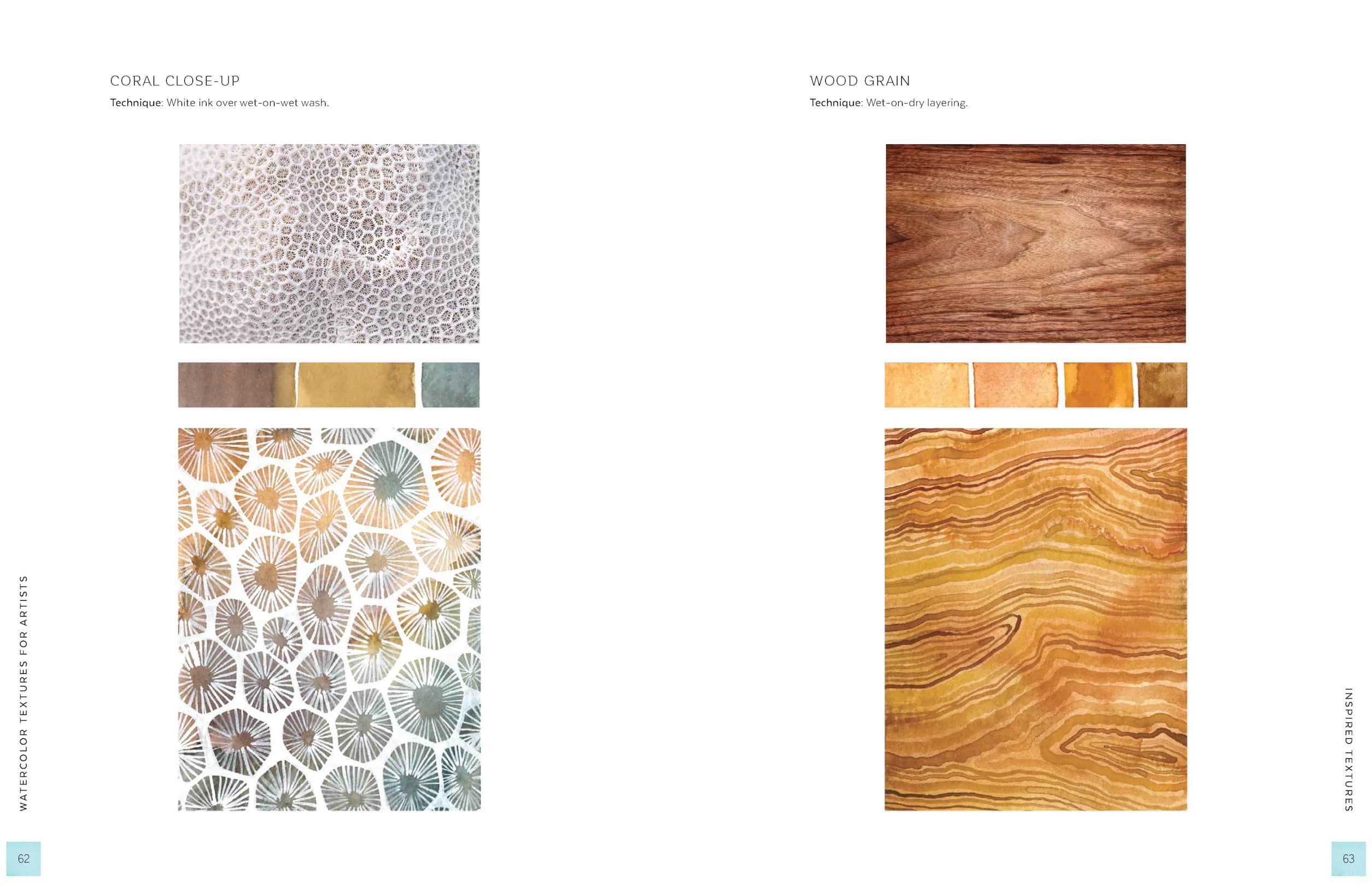 Watercolor Textures for Artists: Explore Simple Techniques to Create Amazing Works of Art
