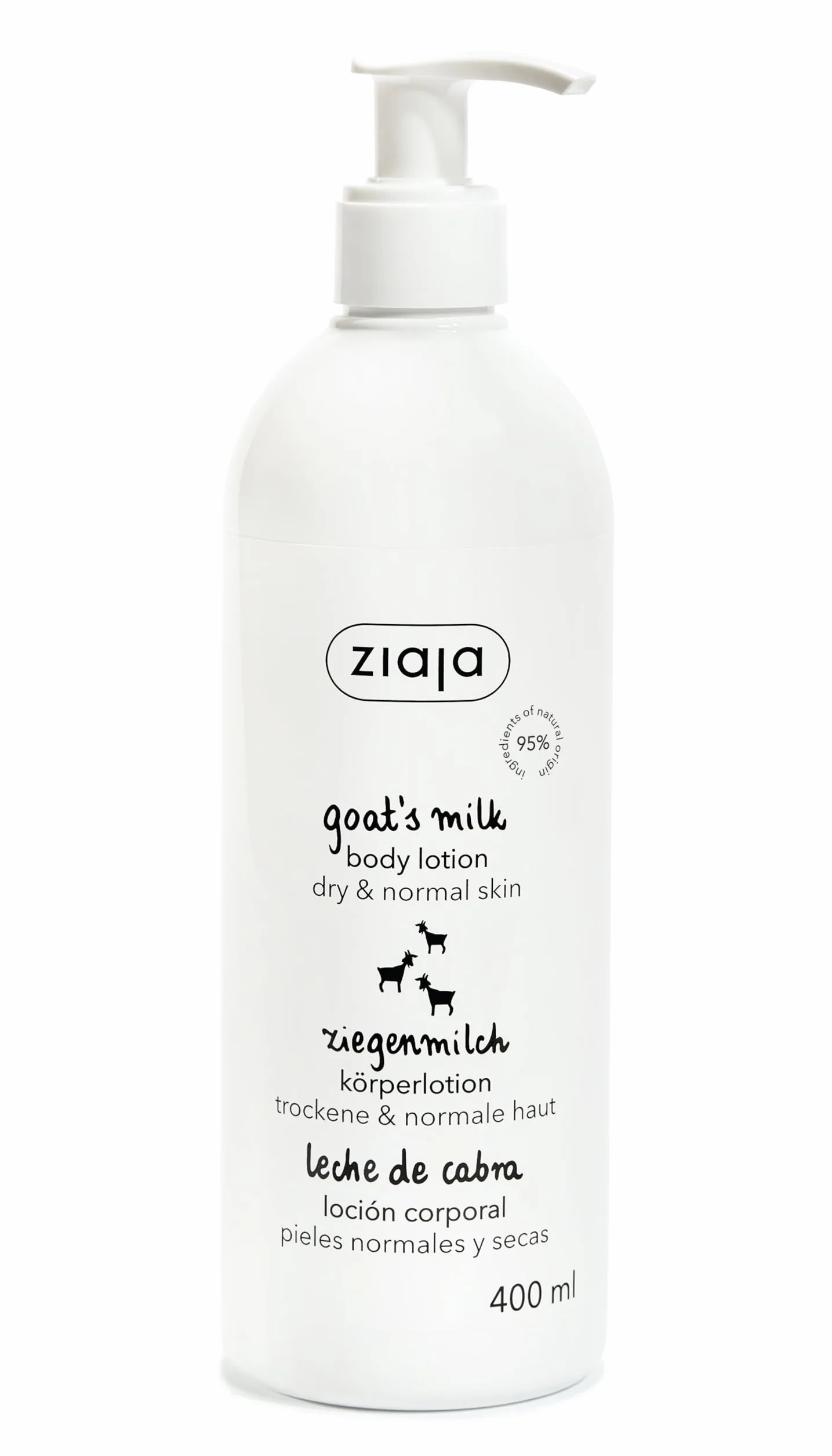 ZIAJA Balsam do ciała z kozim mlekiem 400 ml