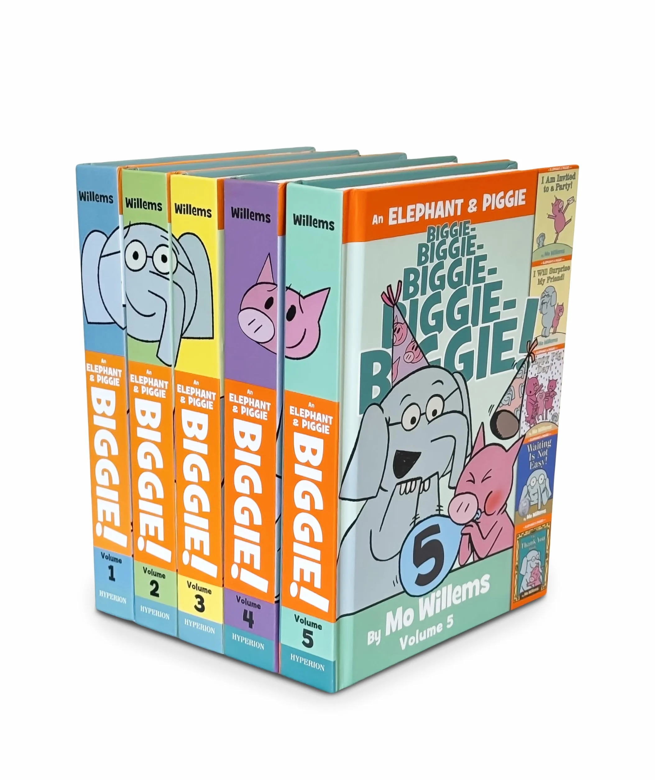An Elephant & Piggie Biggie!: There is a Bird on Your Head / Are You Ready to Play Outside? / Elephants Cannot Dance! / Should I Share My Ice Cream? / I Will Take a Nap!