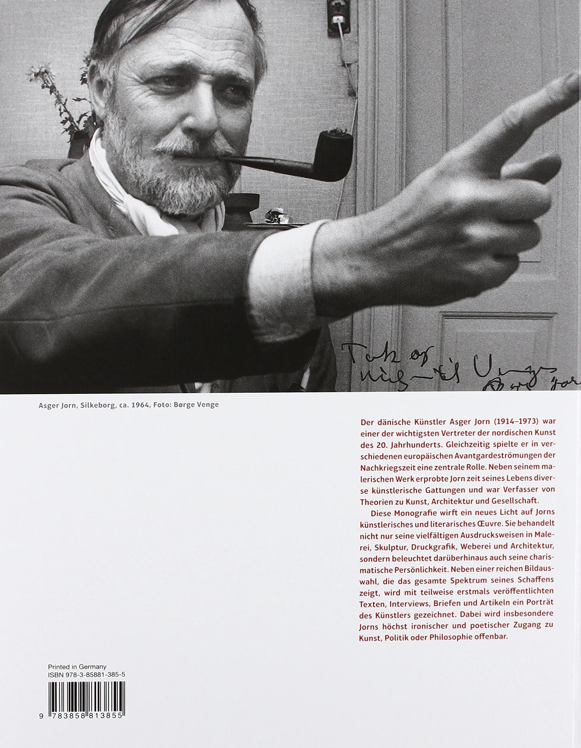 Asger Jorn in Bild Wort und Form /allemand