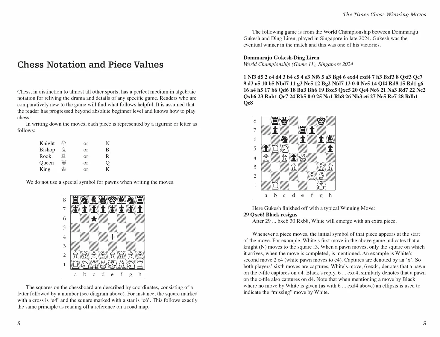 The Times Chess Winning Moves: 540 Chess Puzzles from Tournament Play