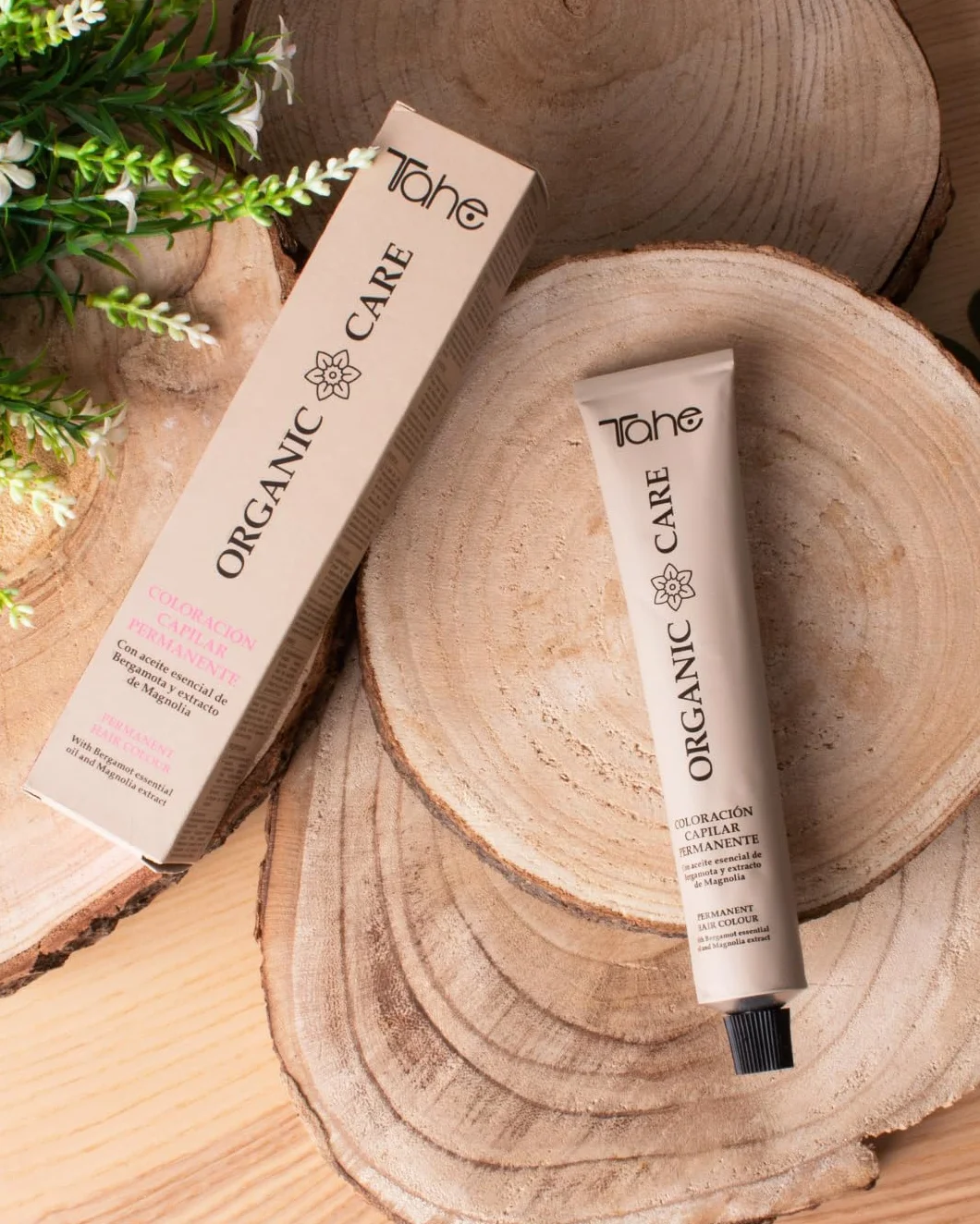 Tahe Organic Care trwały barwnik do włosów, nie. 100.01 Platinum Natural Ash Blonde, 100 ml