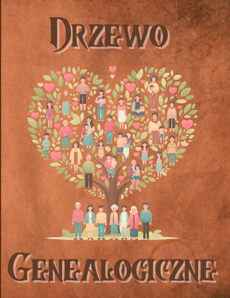 Drzewo Genealogiczne: Wykresy Drzewa Genealogicznego do Wypełnienia