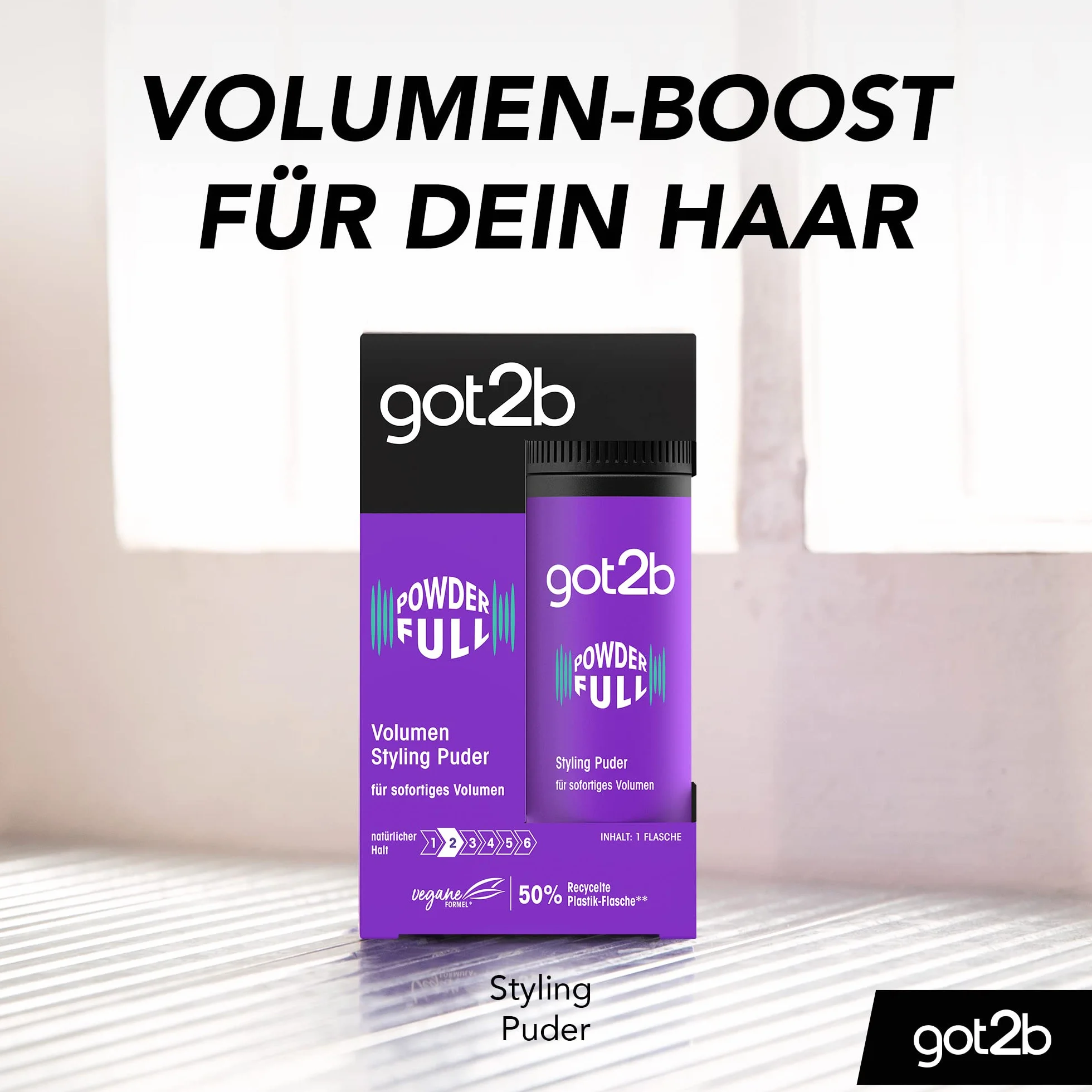 got2b Powderfull Puder do stylizacji włosów 10 g