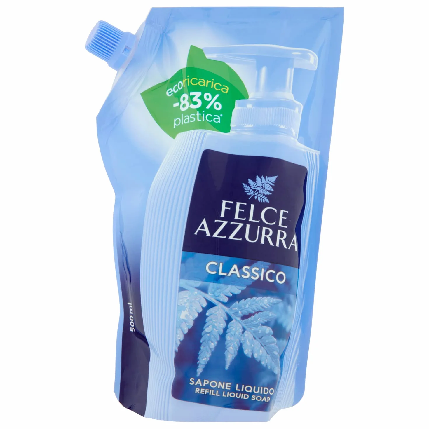 Felce Azzurra Sapone Ricarica Classico Mydło w Płynie 500 ml