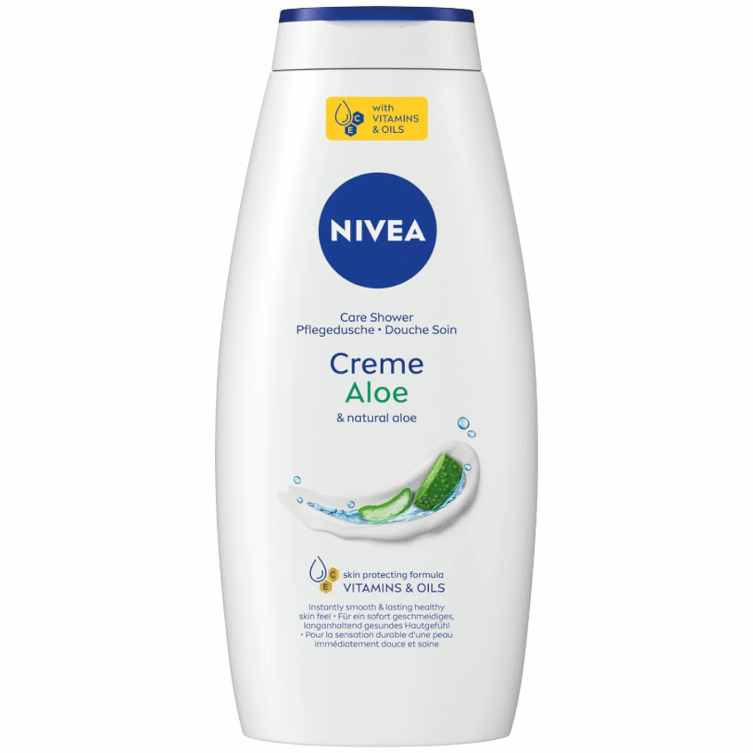 NIVEA Creme Aloe Kremowy żel pod prysznic do ciała 750 ml