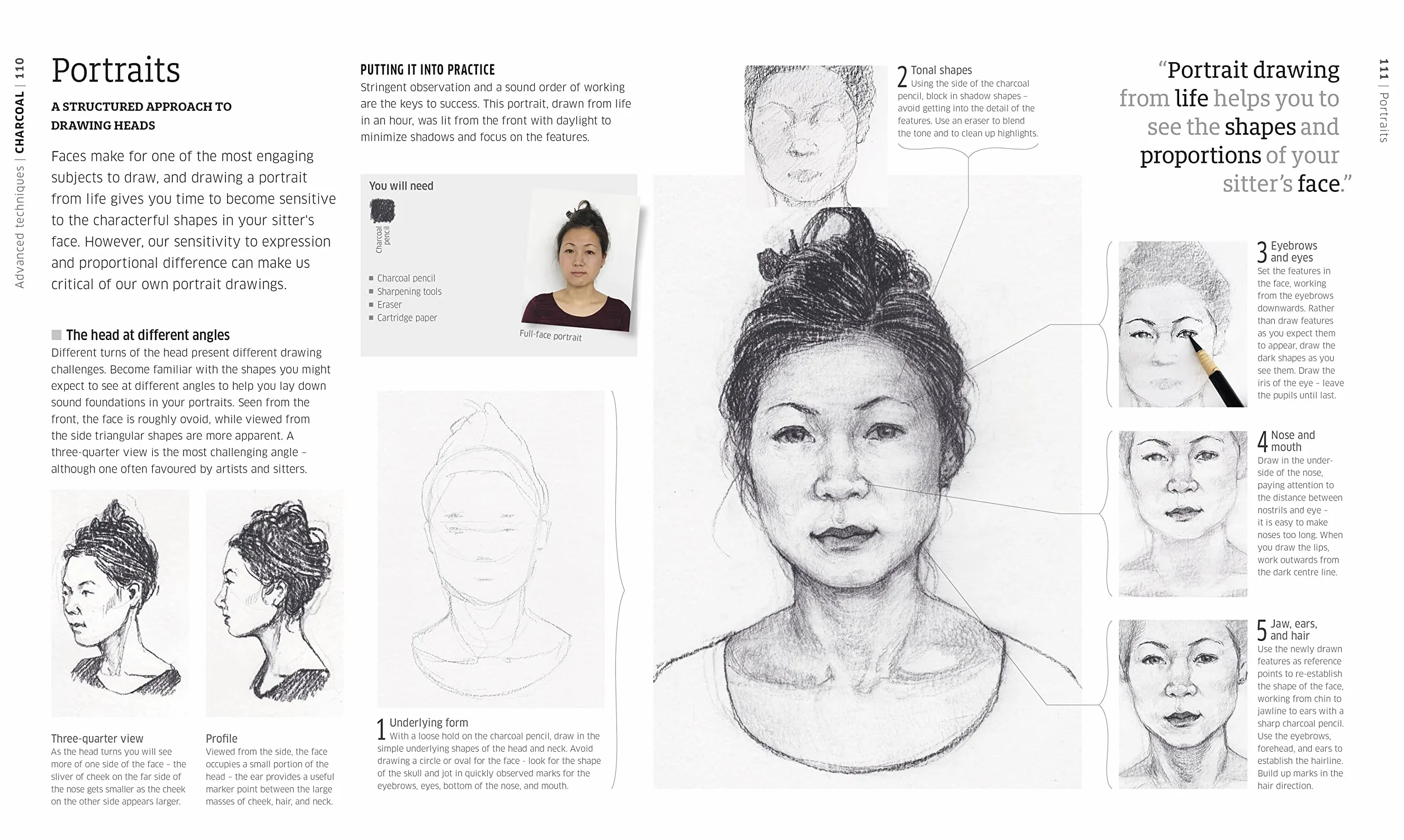 Artists Drawing Techniques: Discover How to Draw Landscapes, People, Still Lifes and More, in Pencil, Charcoal, Pen and Pastel