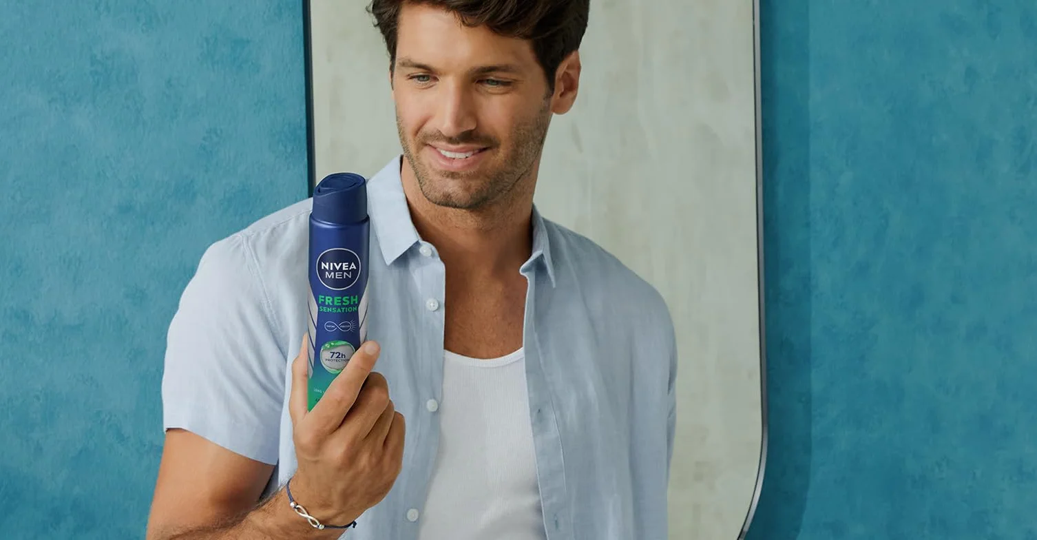 NIVEA MEN Antyperspirant Fresh Sensation spray, 250 ml