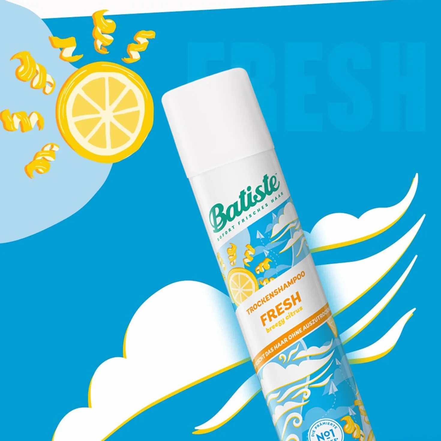 Batiste Szampon suchy świeży 200 ml