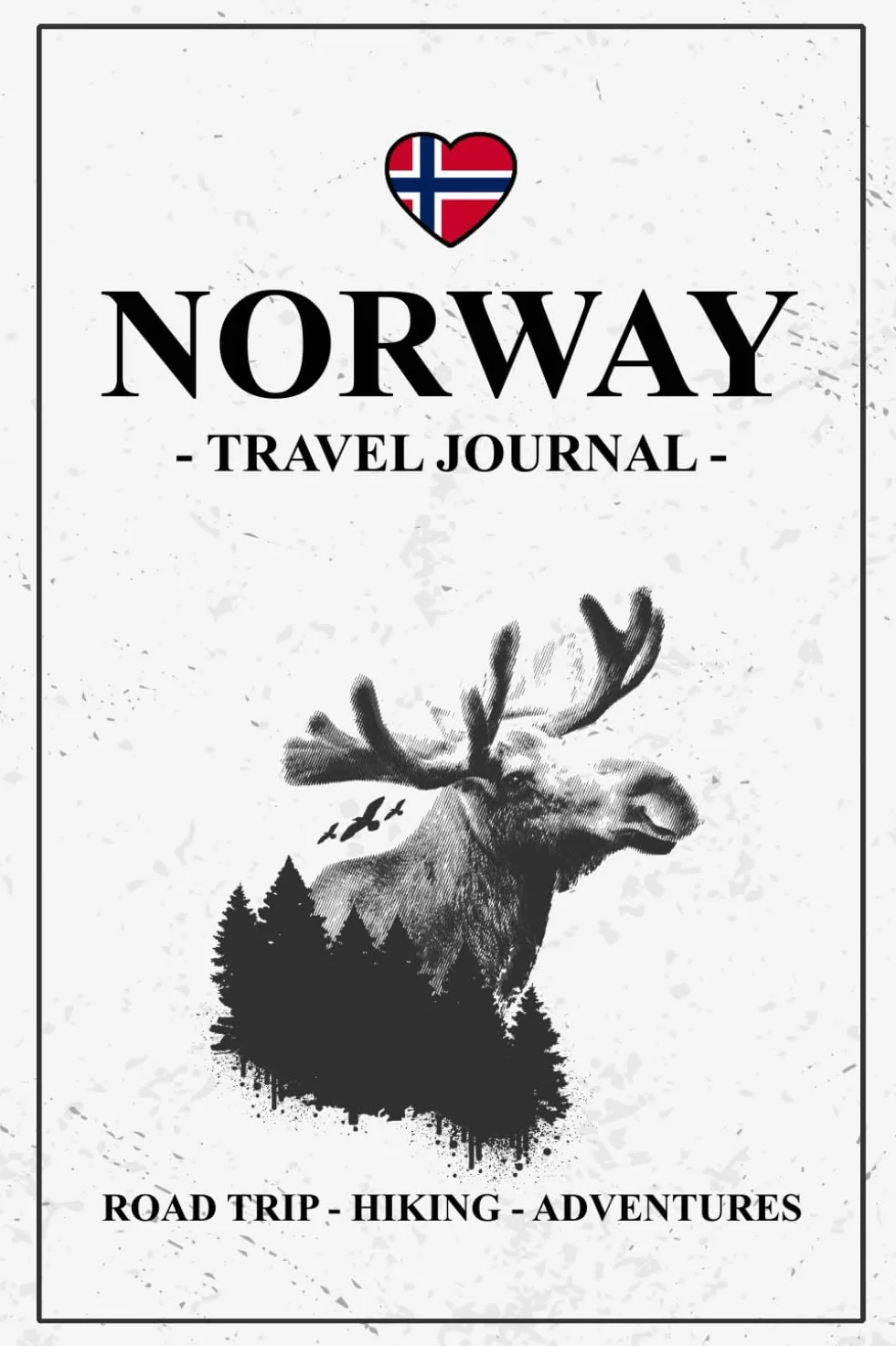 Norway Travel Journal: Norway Road Trip with Motorhome, Campervan, or Car / Travel Diary for Camping and Hiking / Expenses Log / Norwegian Gifts and Souvenirs