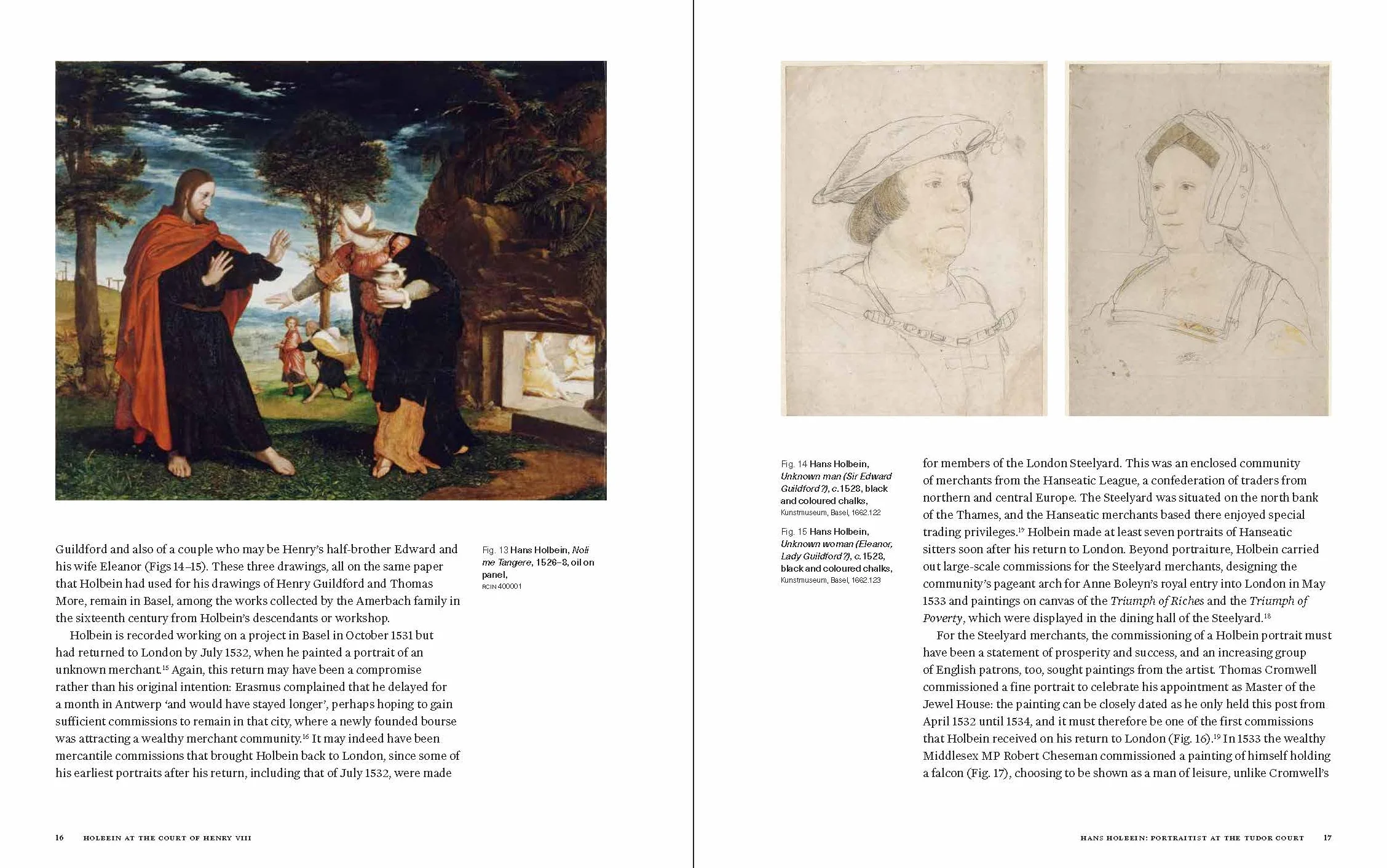 Holbein at the Tudor Court /anglais