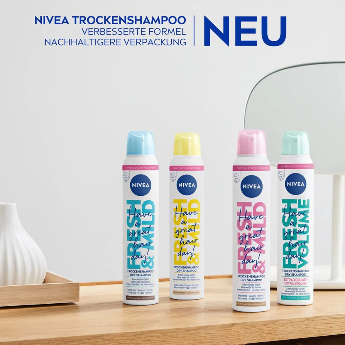 Nivea Fresh&Mild Suchy Szampon 200 ml